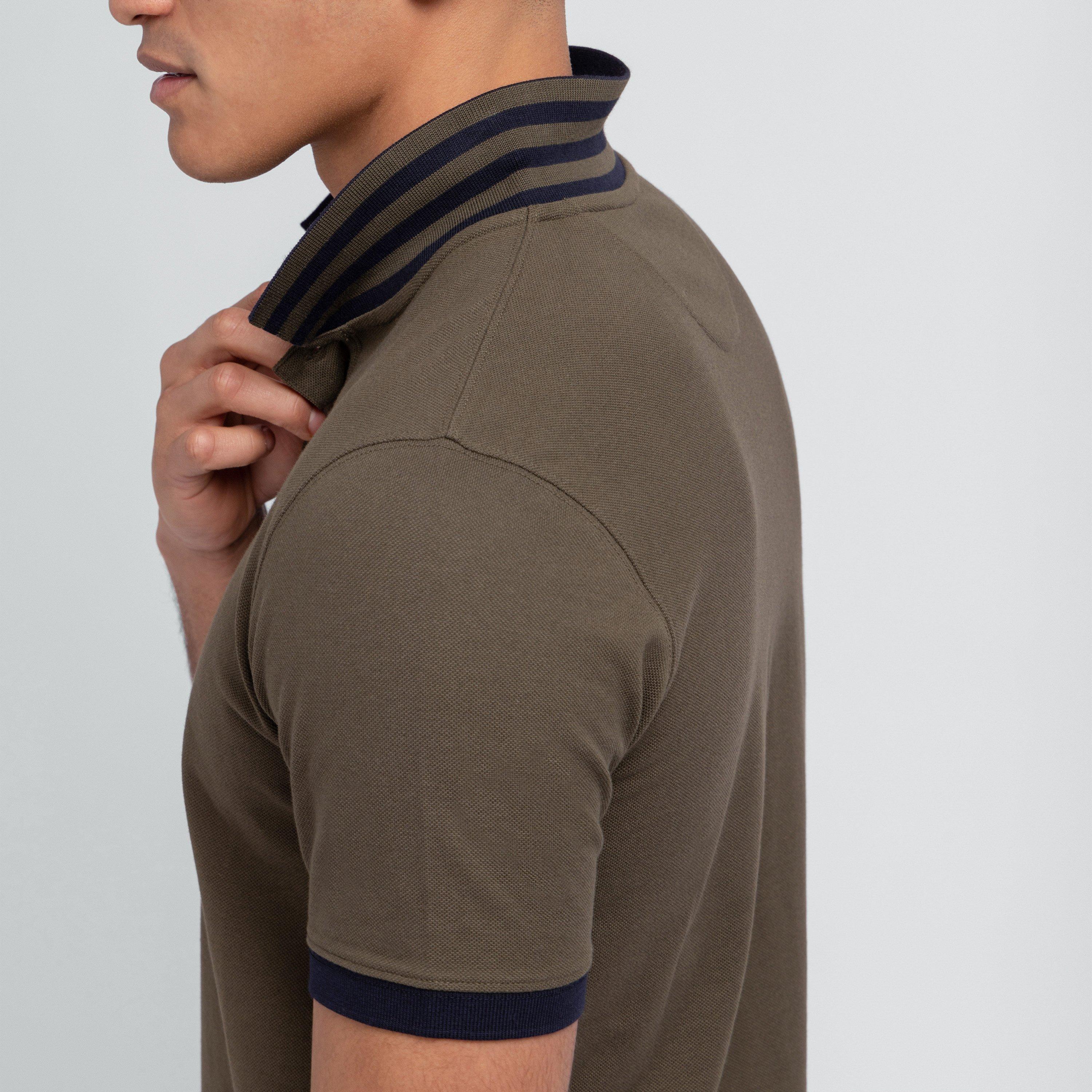 Kaf - Eden Park - White polo in Pima cotton - 3