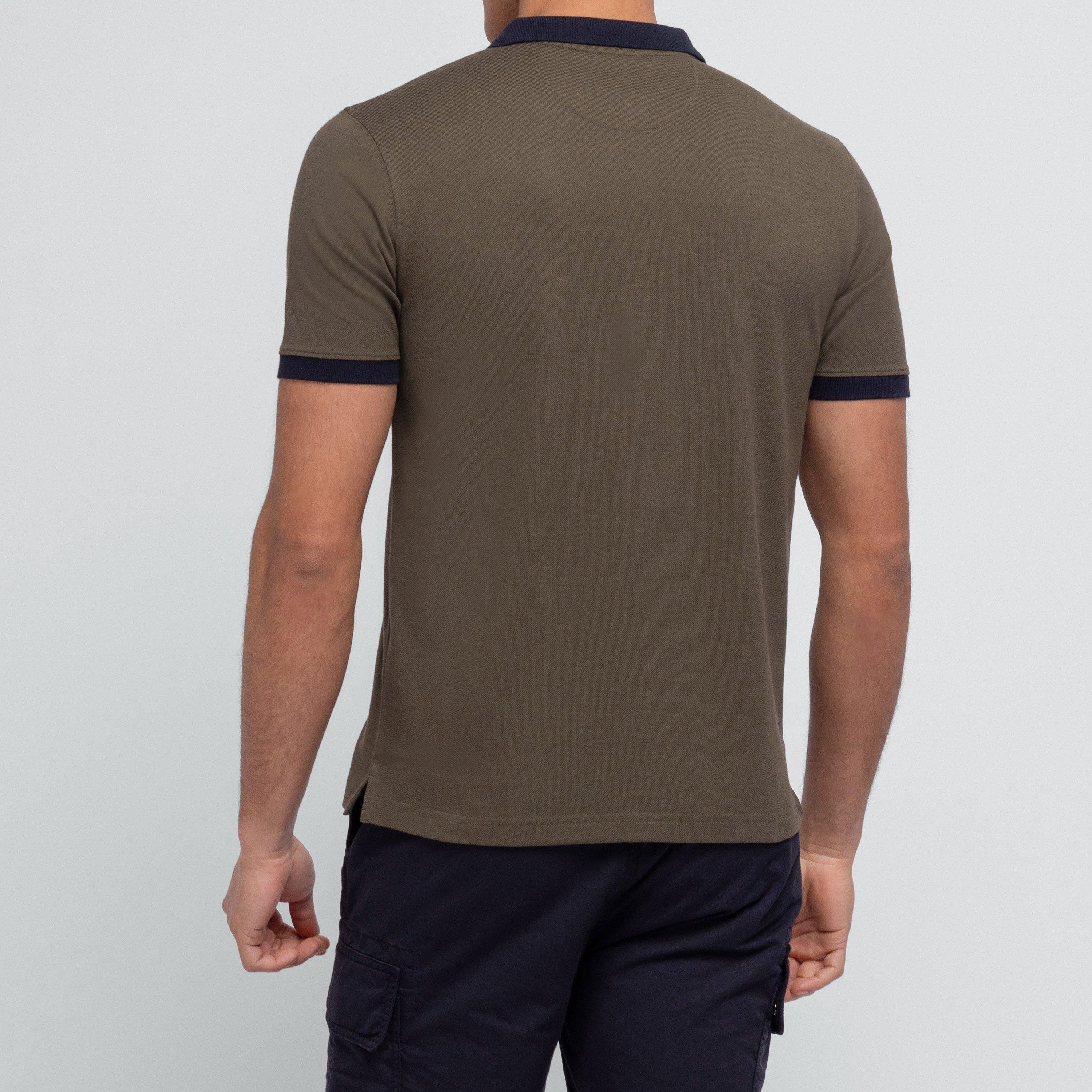 Kaf - Eden Park - White polo in Pima cotton - 4