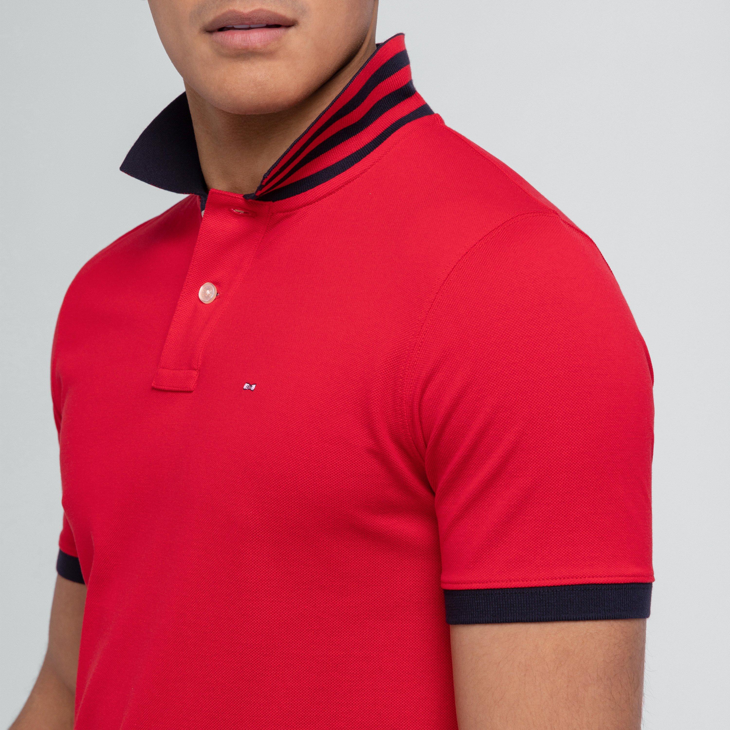 Rgm1 - Eden Park - White polo in Pima cotton - 3