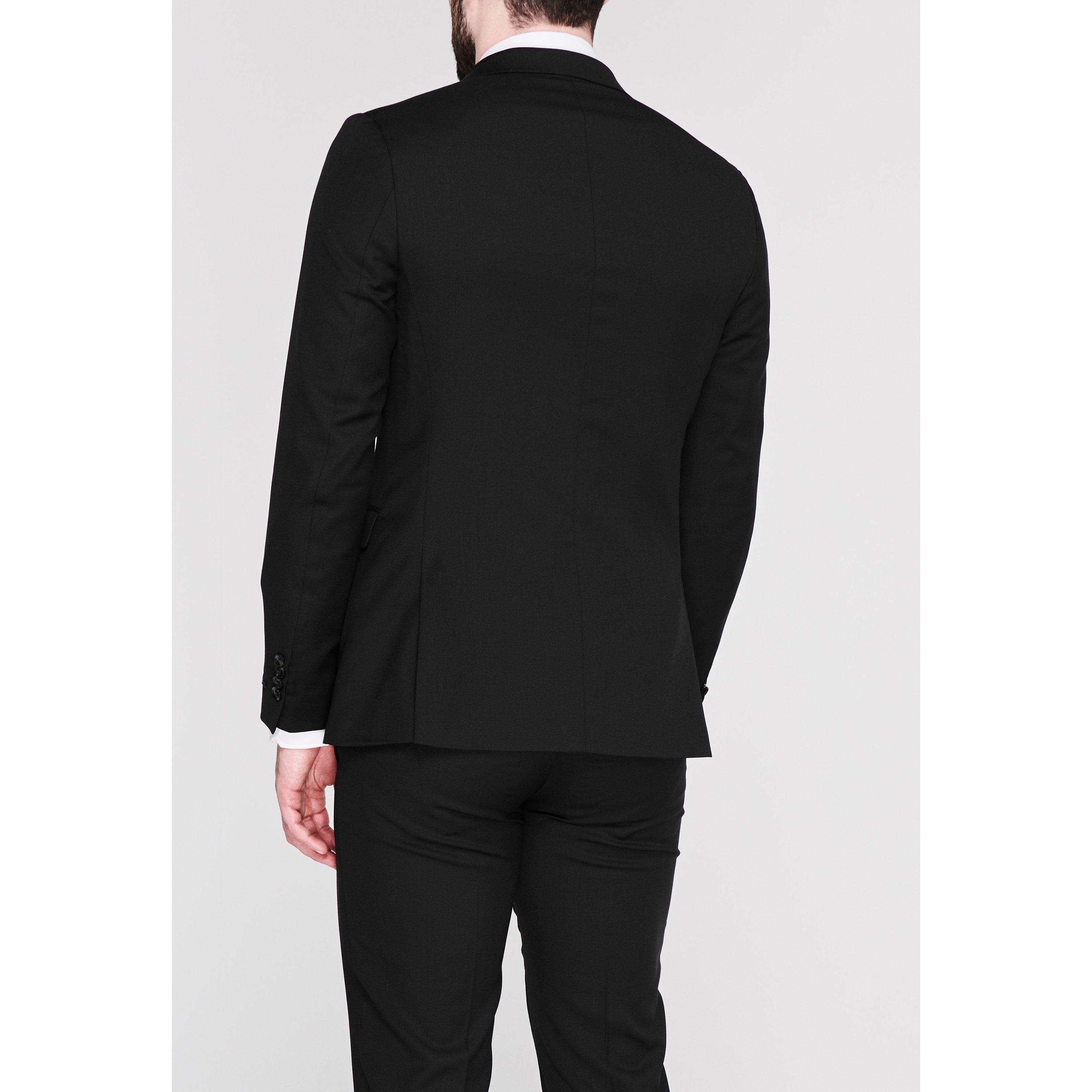 Black - Tiger of Sweden - SB2 Micro Textured Suit Jacket - 3