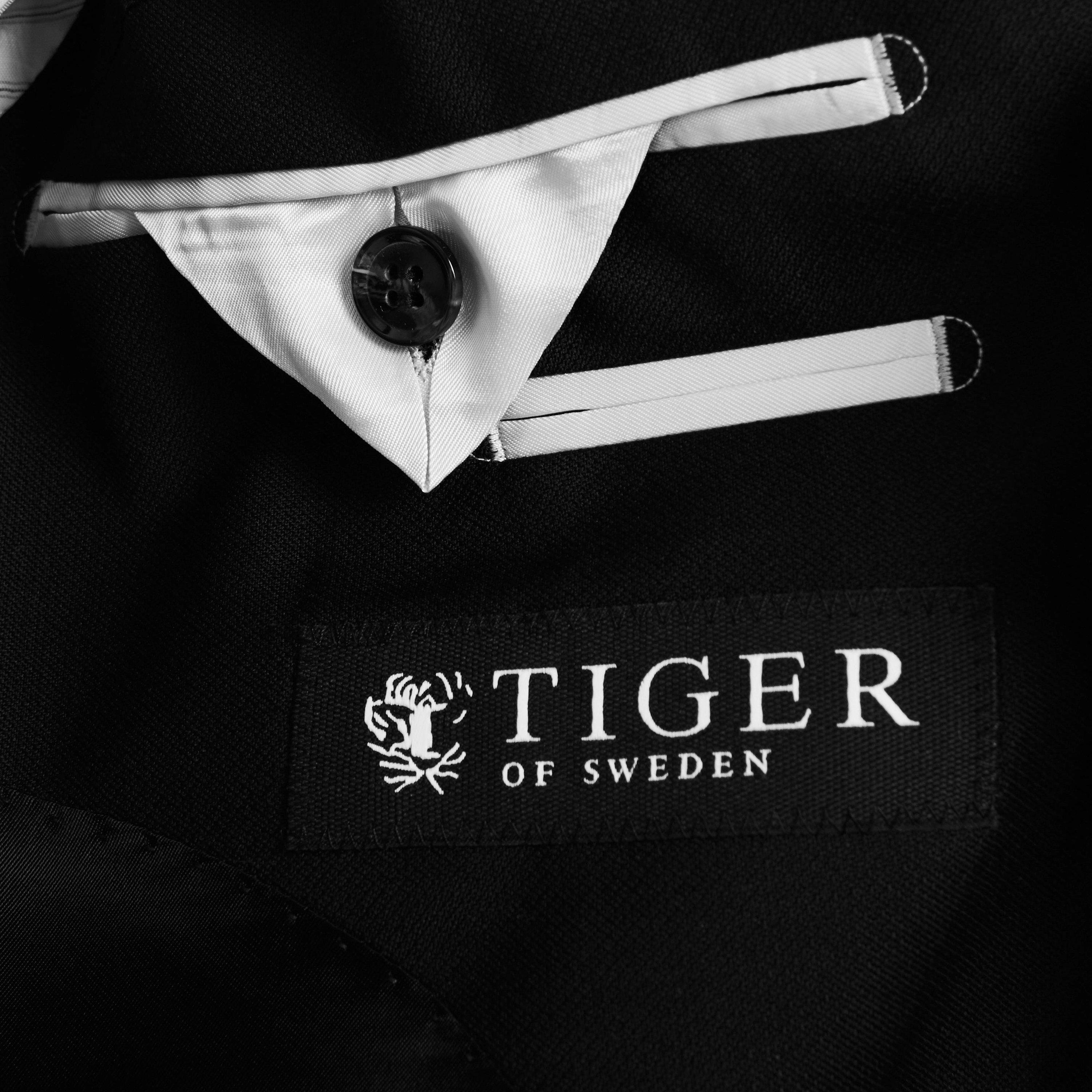 Black - Tiger of Sweden - SB2 Micro Textured Suit Jacket - 4