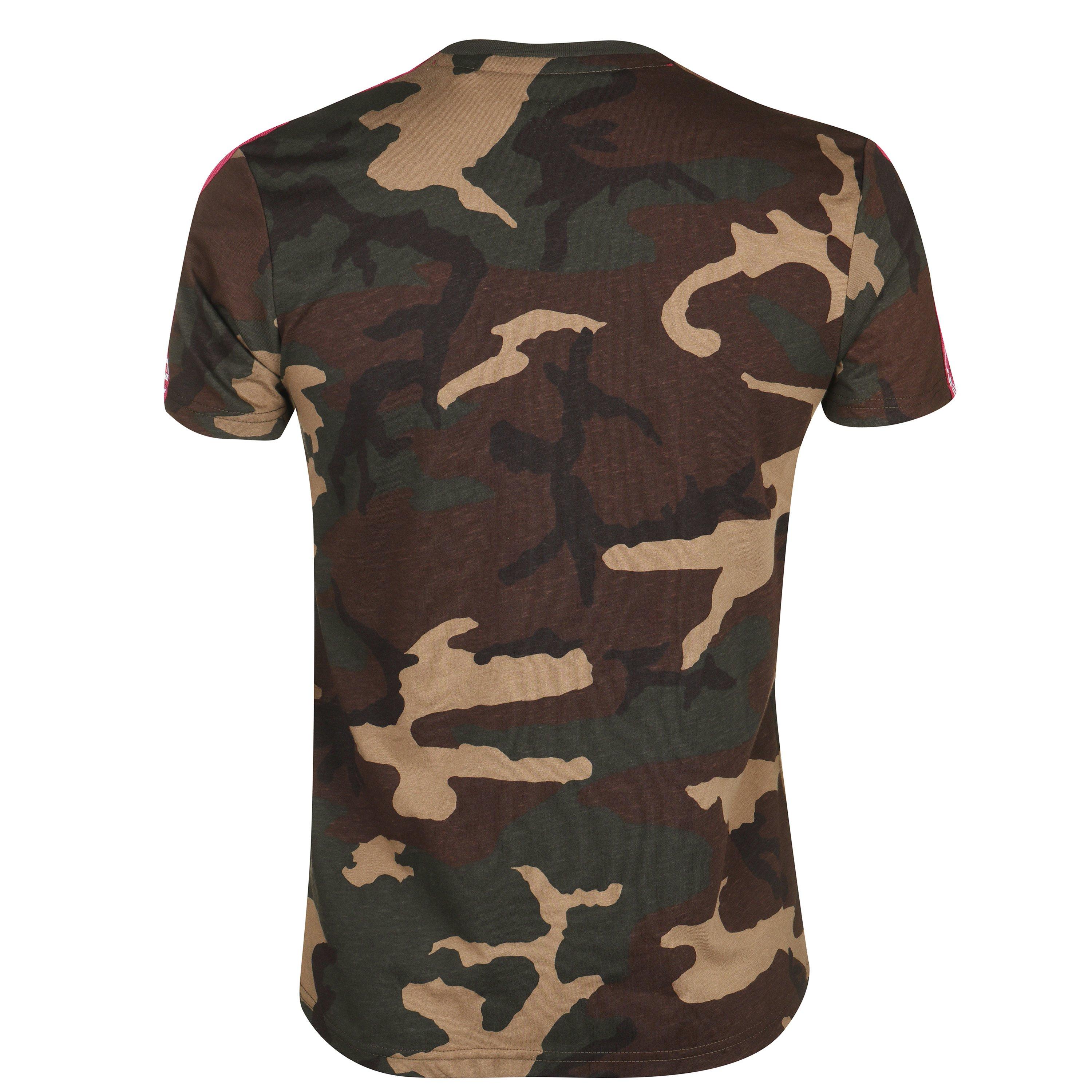 Grøn - Alpha Industries - Rbf Tape T-Shirt - 6