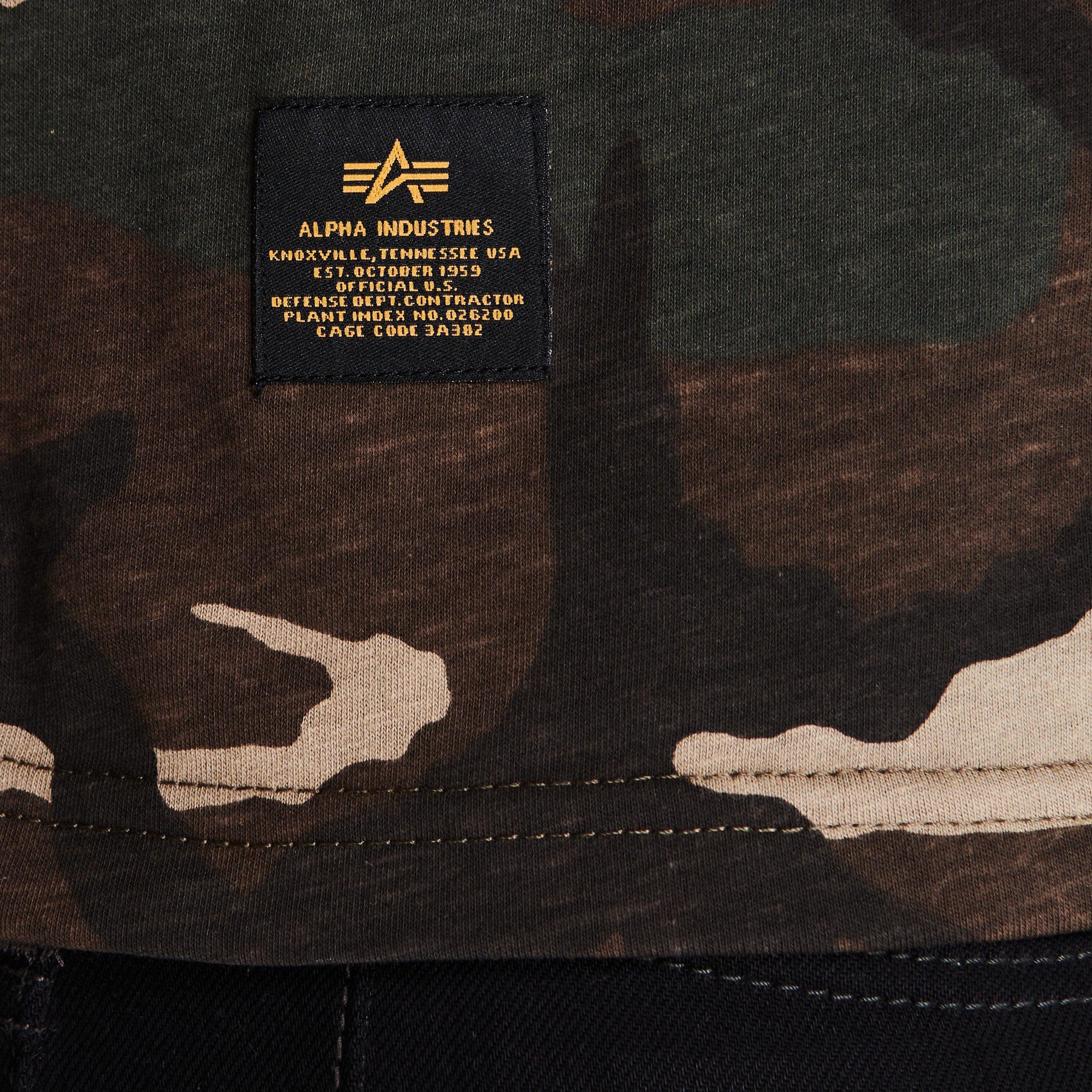 Grøn - Alpha Industries - Rbf Tape T-Shirt - 5