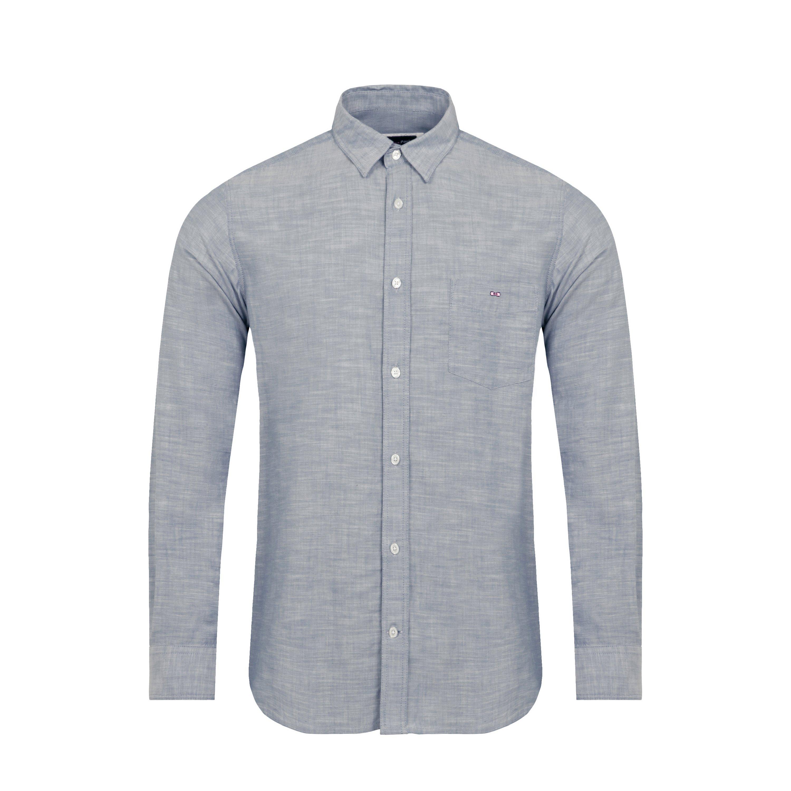 Blc8 - Eden Park - Plain blue shirt - 1