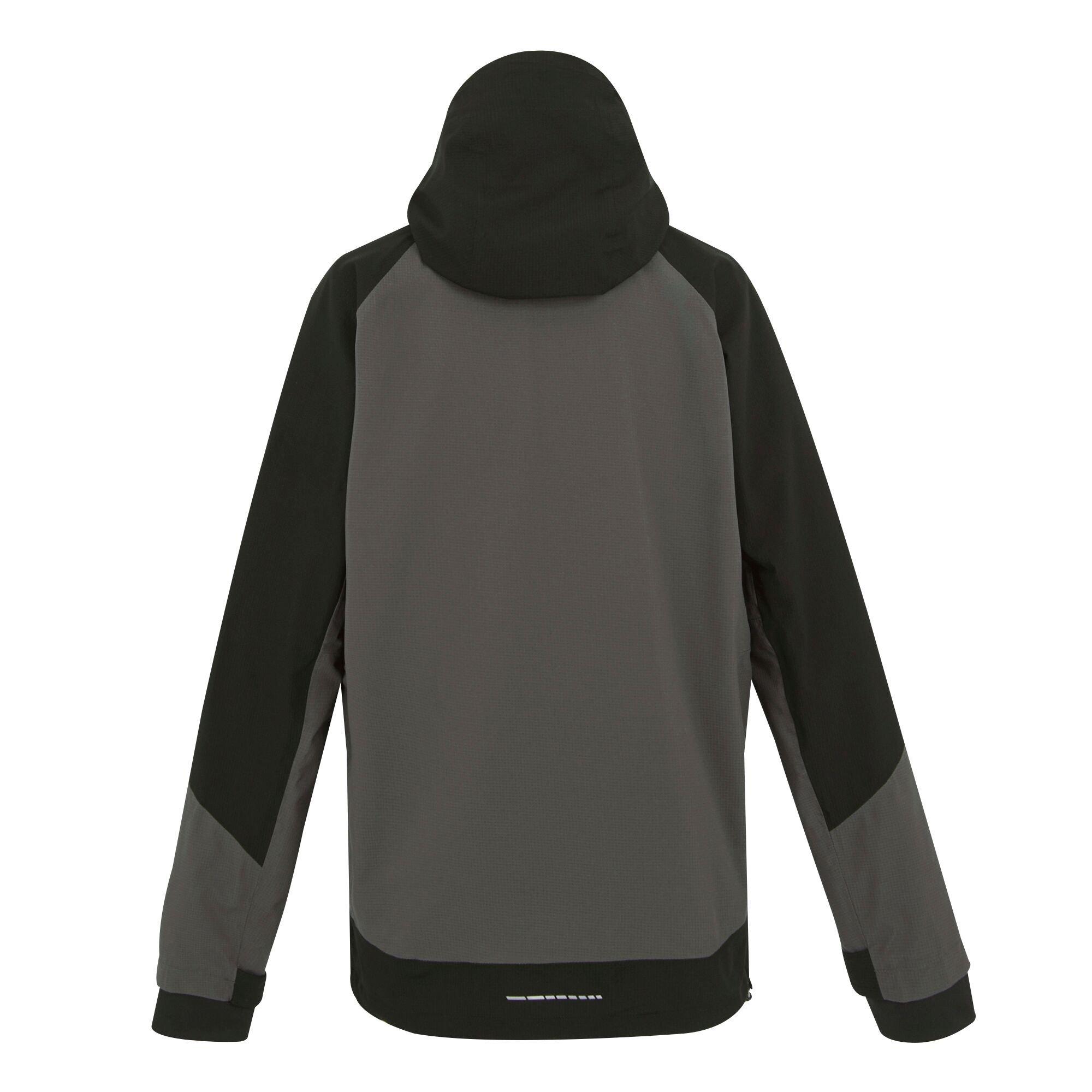 Slate Grey Blac - Regatta - Mens 4Tex Stretch Waterproof Shell Jacket - 11