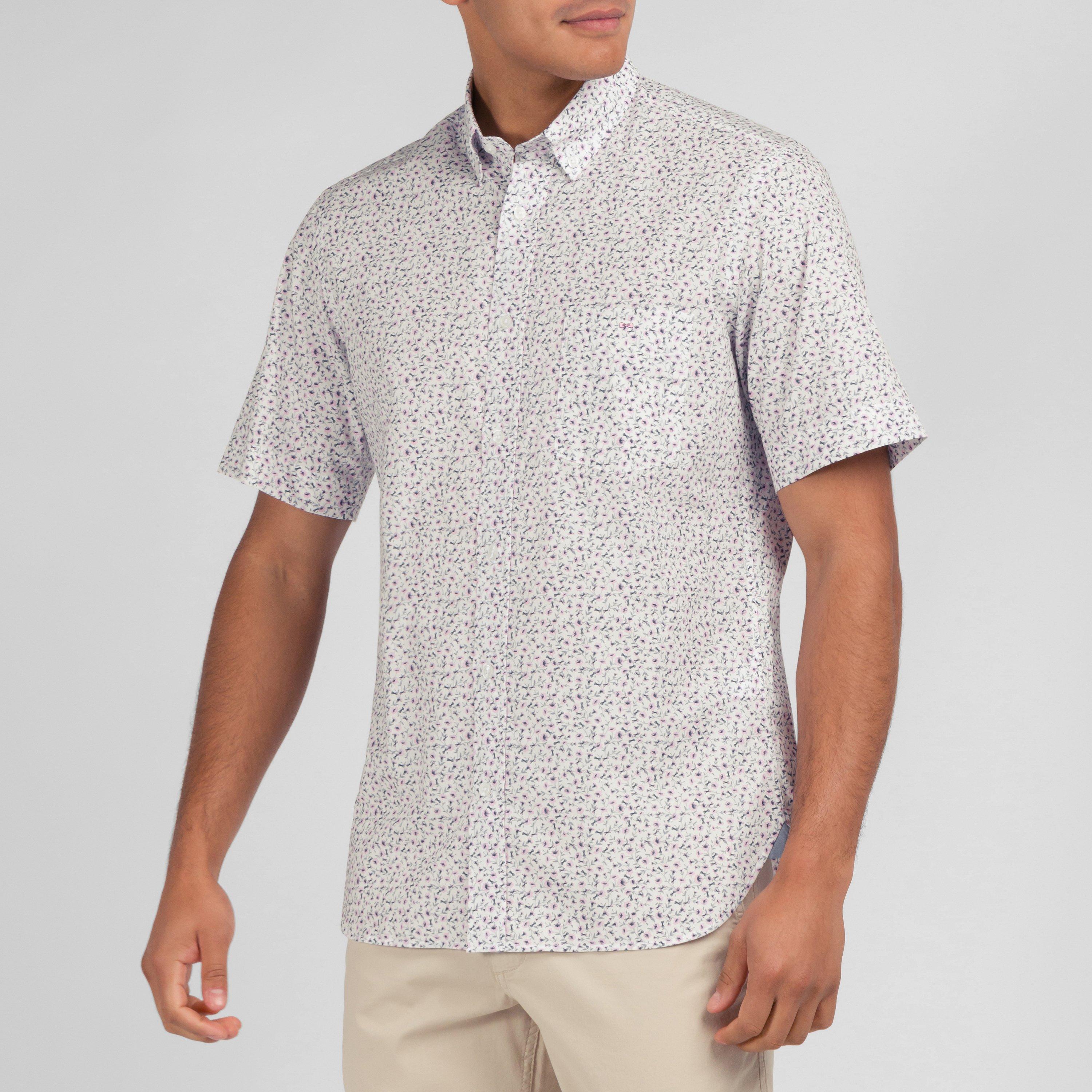 Roc15 - Eden Park - White shirt with exclusive floral print - 2