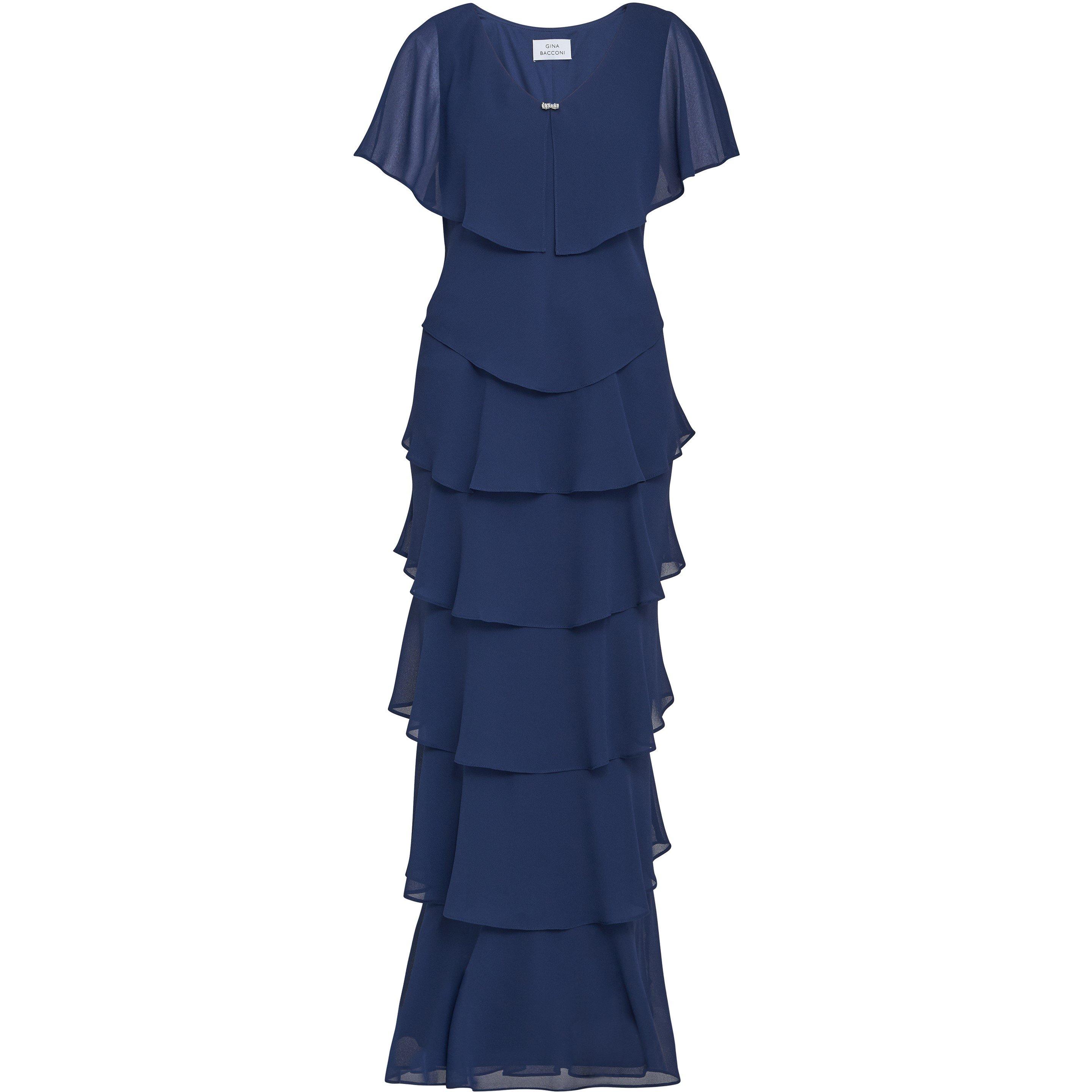 Tiered Dress Gina Bacconi Long Evening Dresses Buy Gina Bacconi