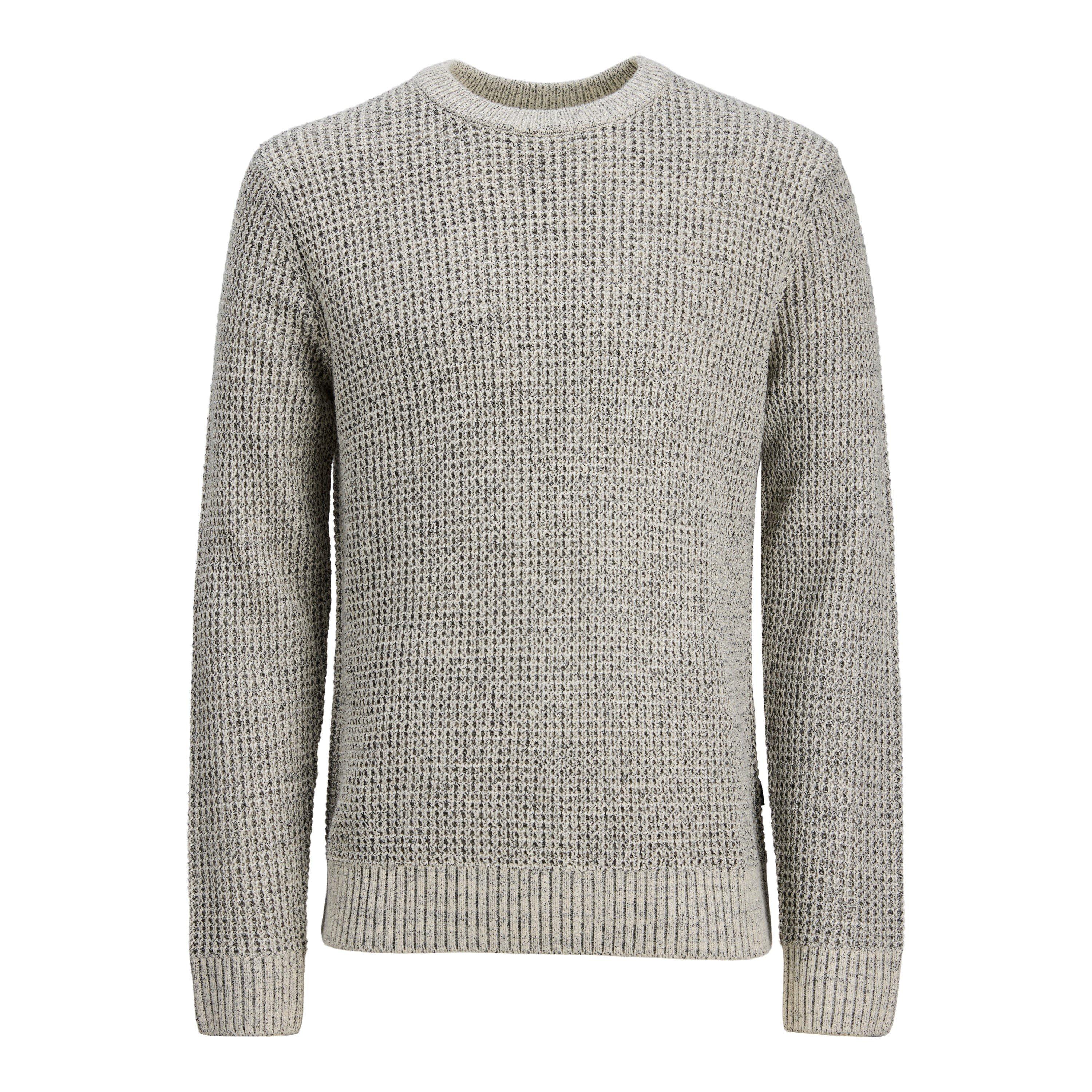 Jack And Jones  Kids' Global Knitted Crew Neck Jumper - Moonbeam Tws - 5 Years