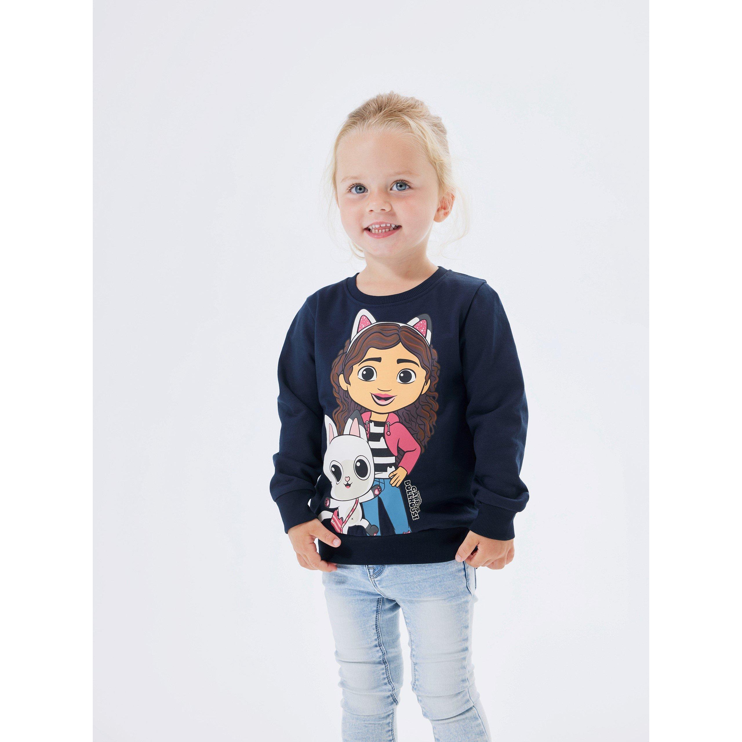 Dark Sapphire - Name It - Kids' Gabby's Dollhouse Sweatshirt - 1