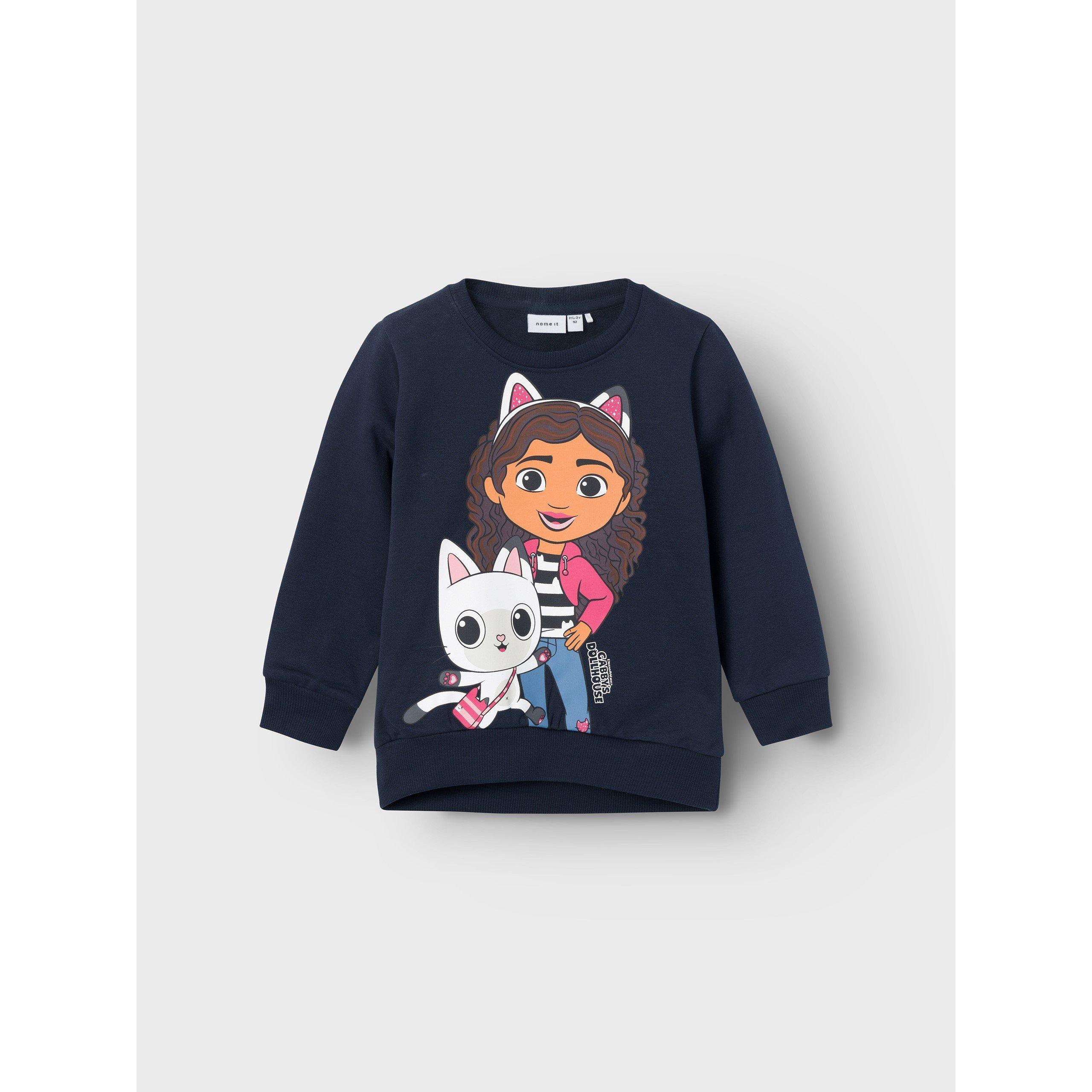 Dunkles Saphirblau - Name It - Gabby's Dollhouse Sweatshirt - 2