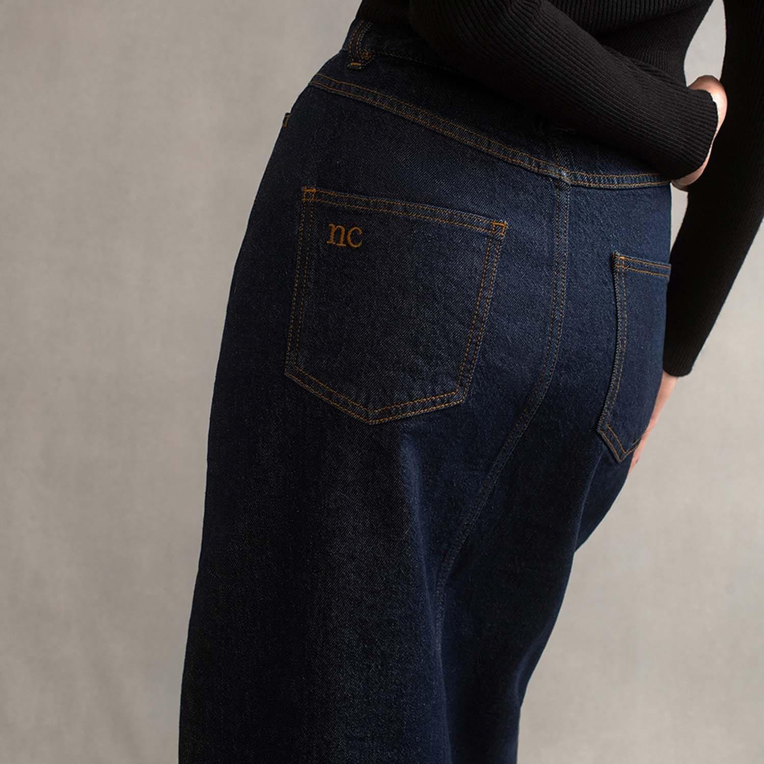 Blue - Nobodys Child - Denim Column Skirt - 4