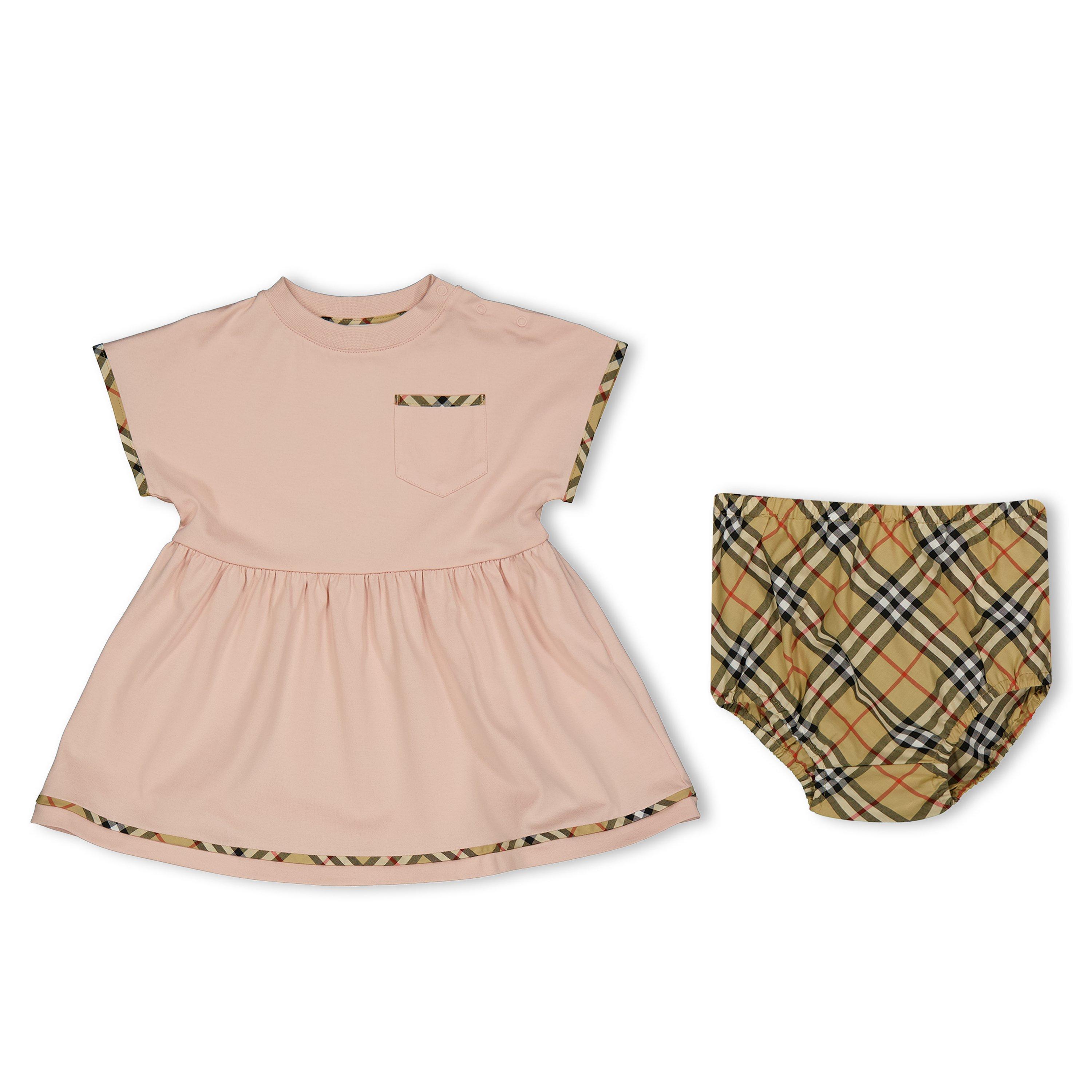 Pink C2989 - Burberry - Burb Lea Chk Drss In00 - 1