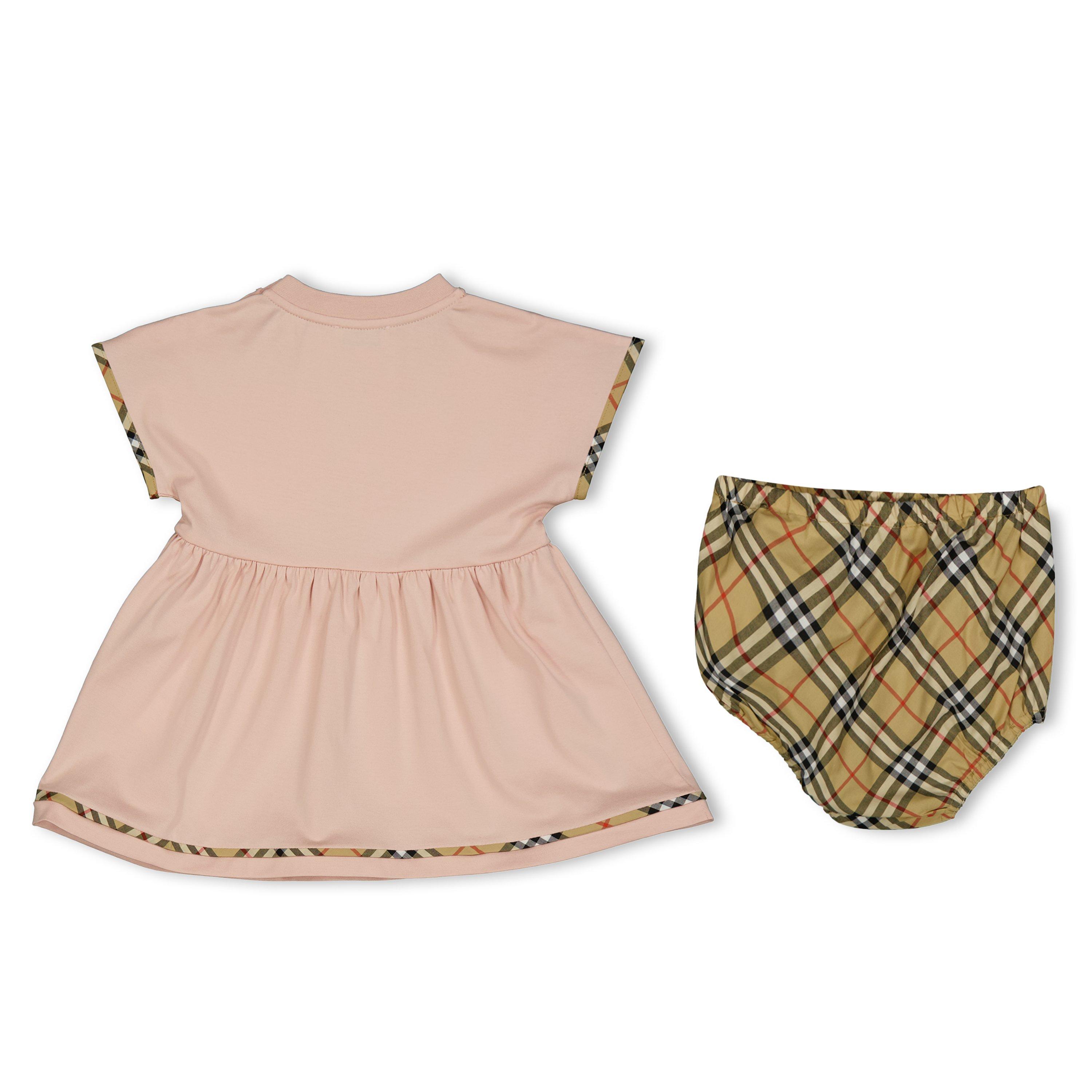 Pink C2989 - Burberry - Burb Lea Chk Drss In00 - 2
