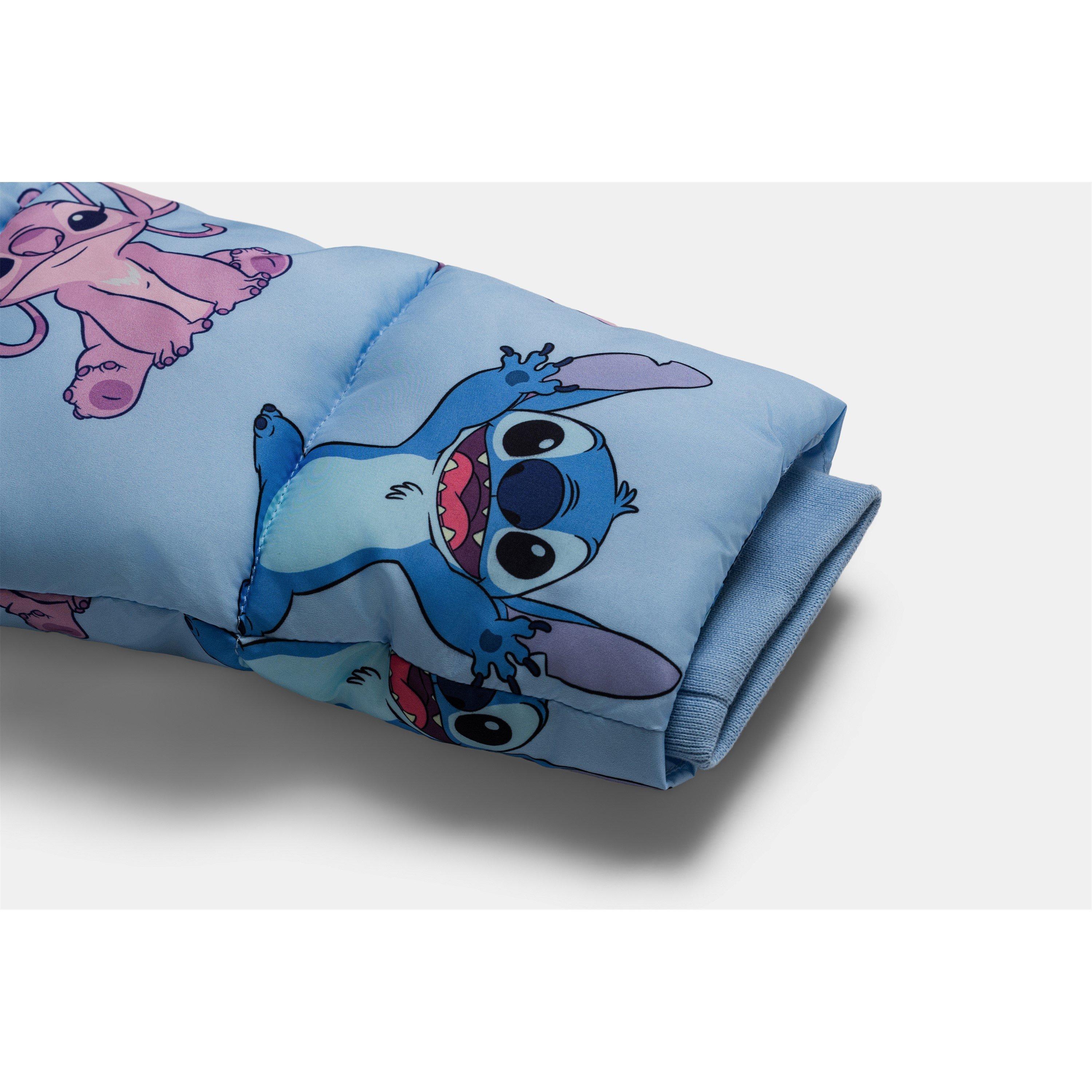 Stich - Character - Kids Disney Hooded Long Sleeve Short Puffer Jacket - 6