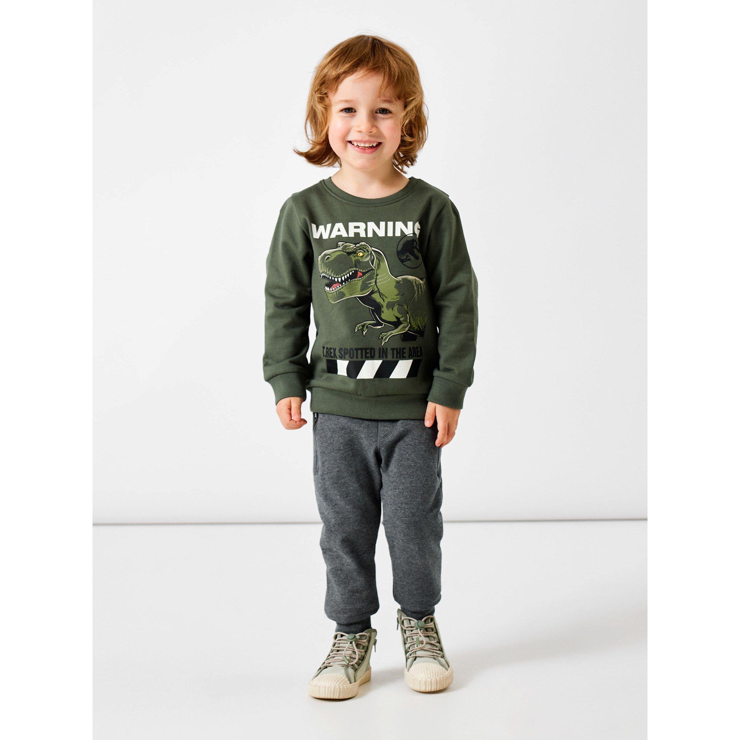 Kever - Name It - Kids' Jurassic Park Crew Sweatshirt - 1