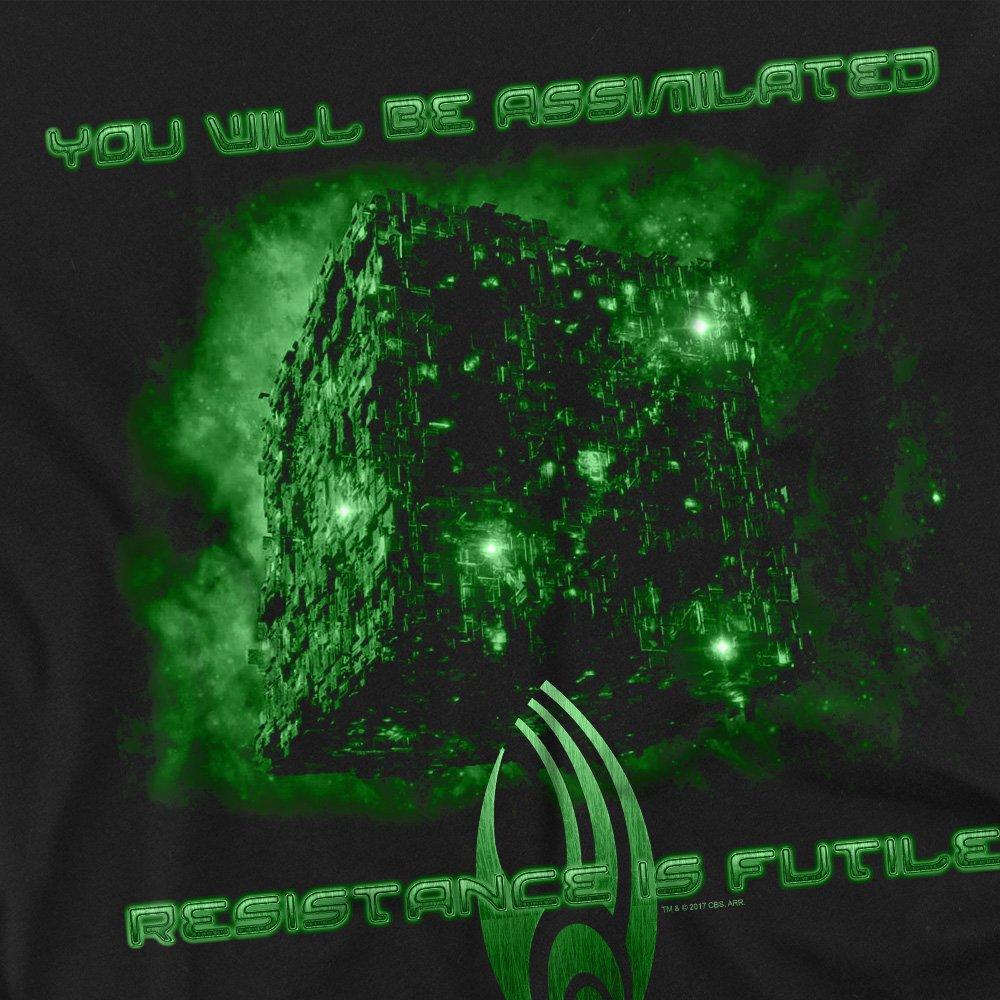 Black - Star Trek - Star Trek Assimilate T Shirt Black - 2