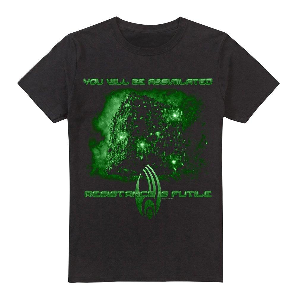 Black - Star Trek - Star Trek Assimilate T Shirt Black - 4
