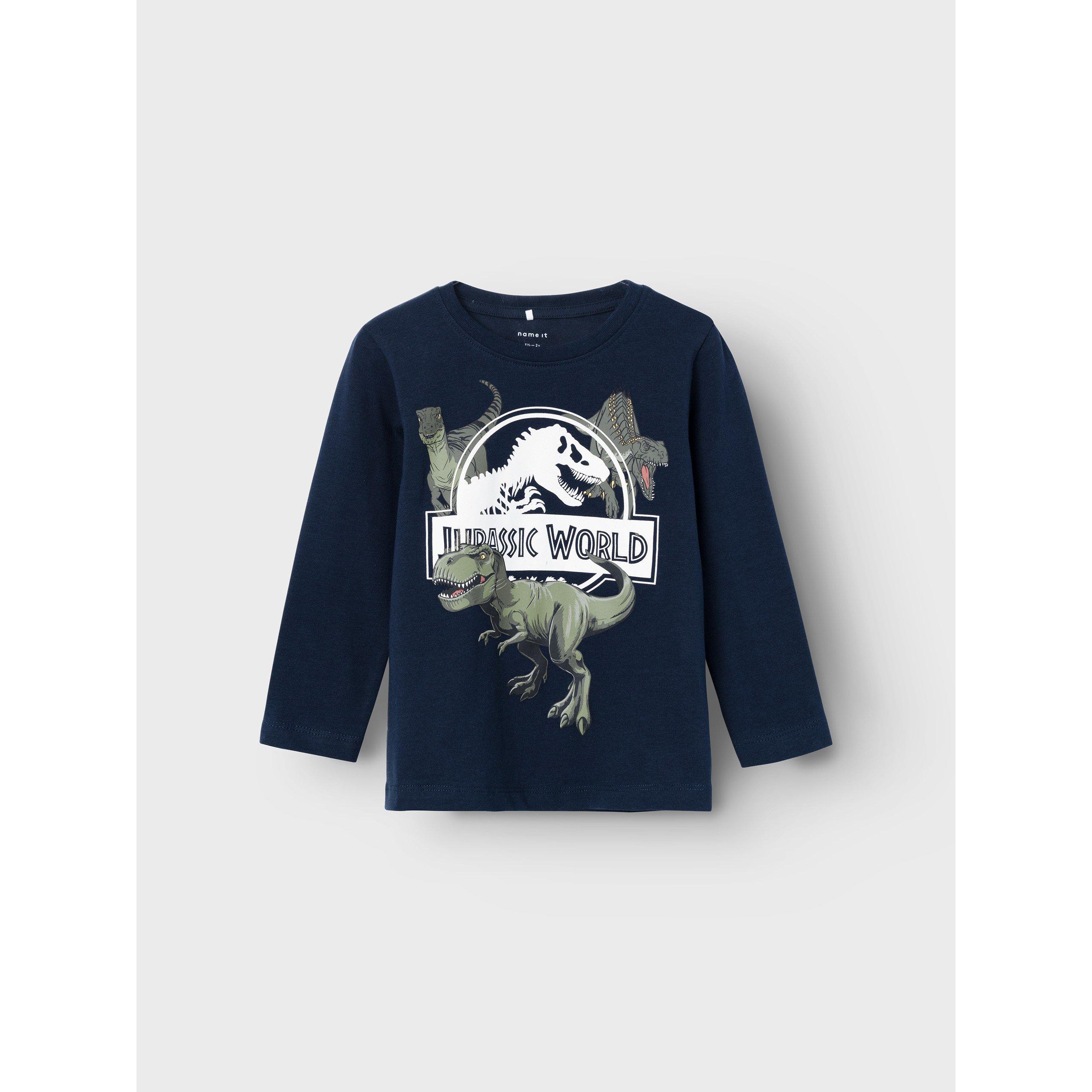 Zaffiro scuro - Name It - Jurassic World Long-Sleeve T-Shirt - 2