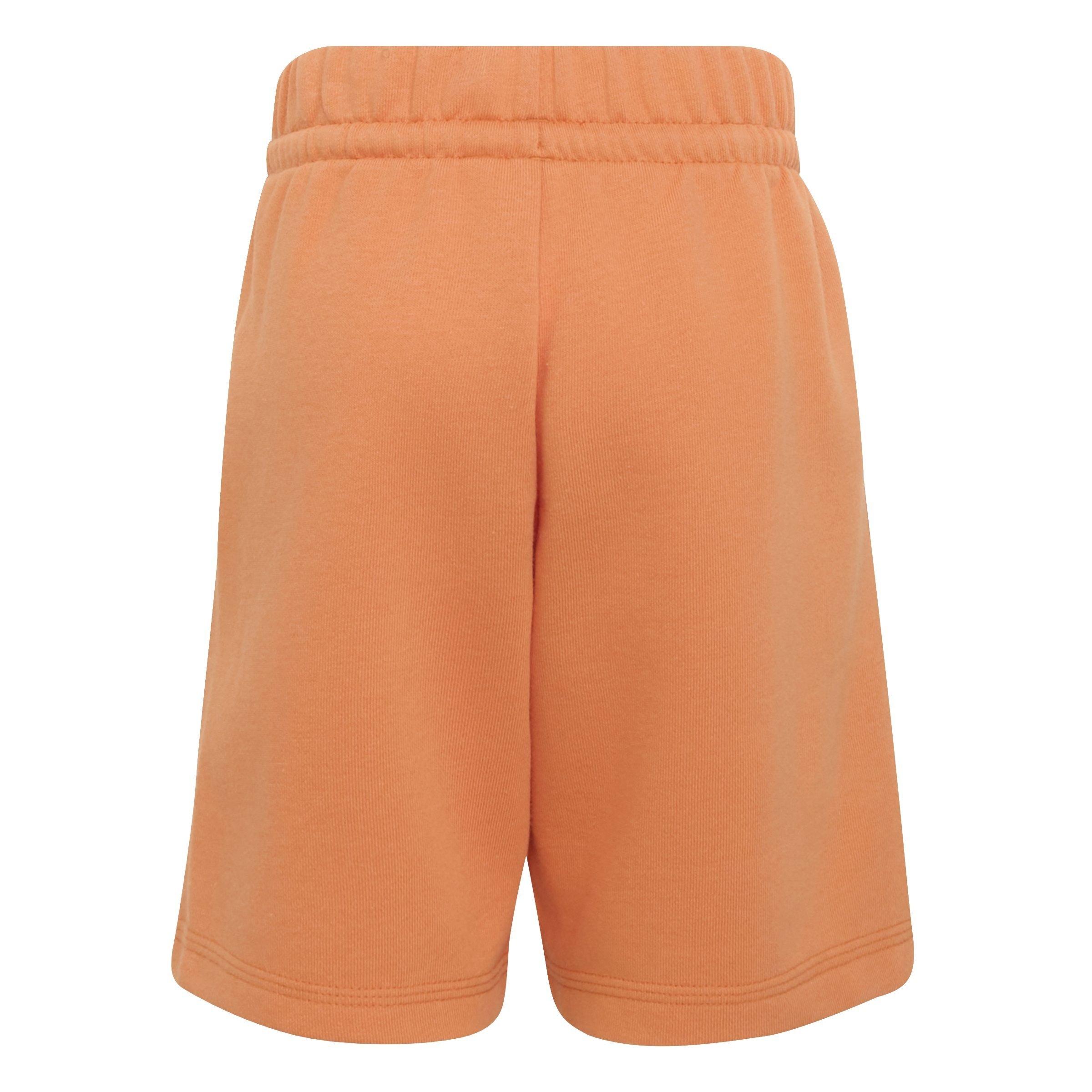Dunkelblau/Duor - adidas - Kids' Lin Cotton Short-Sleeve T-Shirt and Shorts Clothing Set - 5