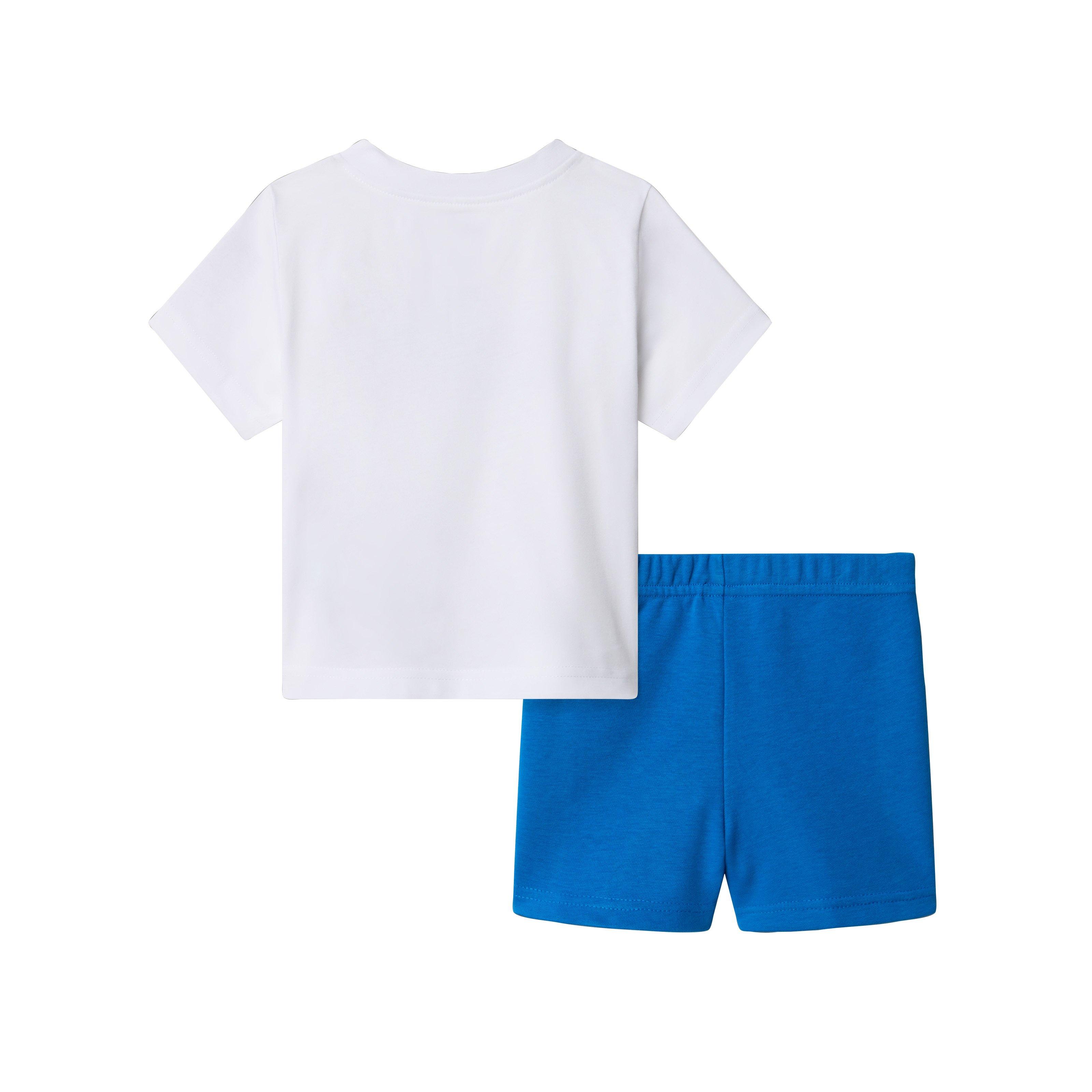 Wht/Blu TL4 - The North Face - Kids' Cotton Summer Graphic Clothing Set - 2