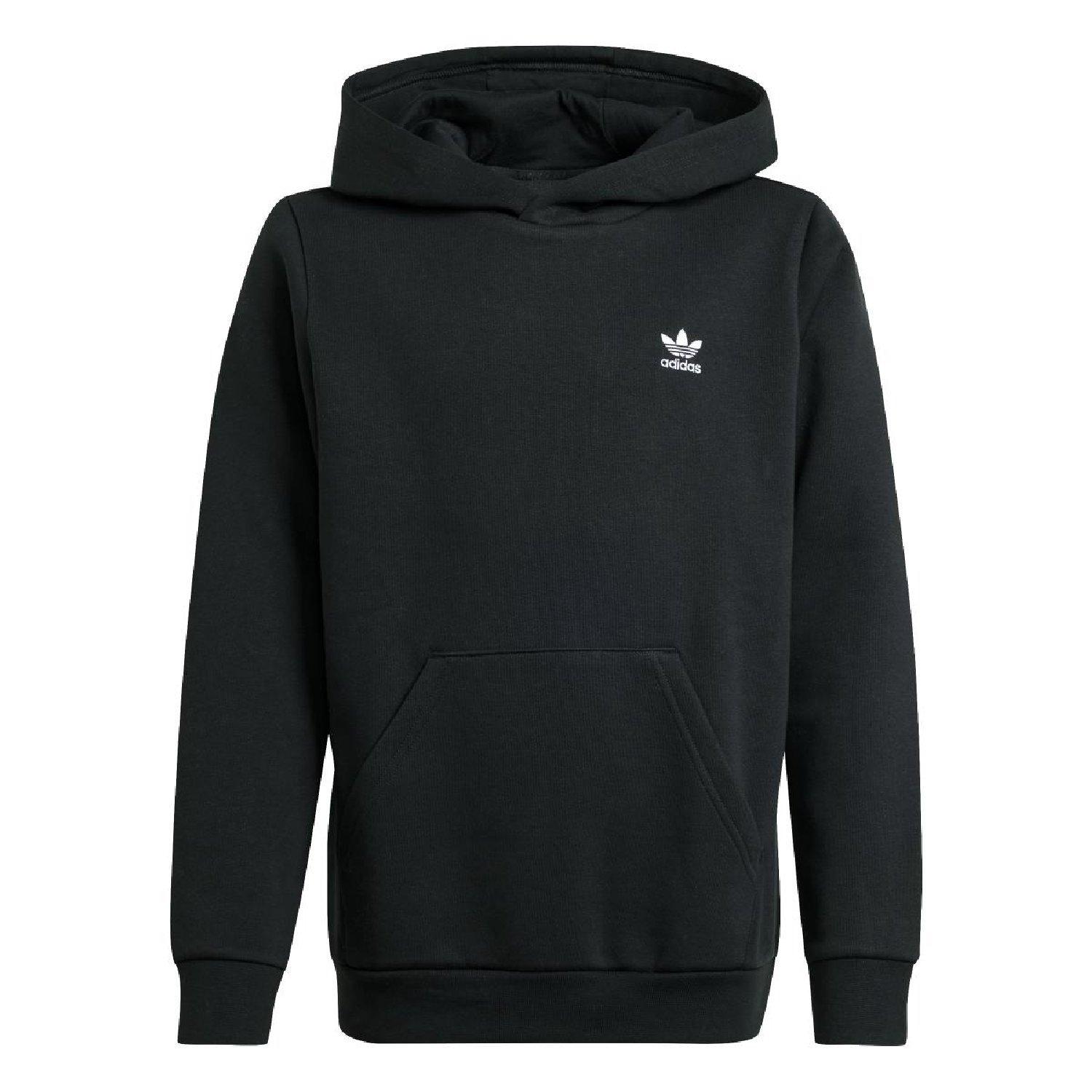 black - adidas Originals - adidas Originals Trefoil Hoodie - 1