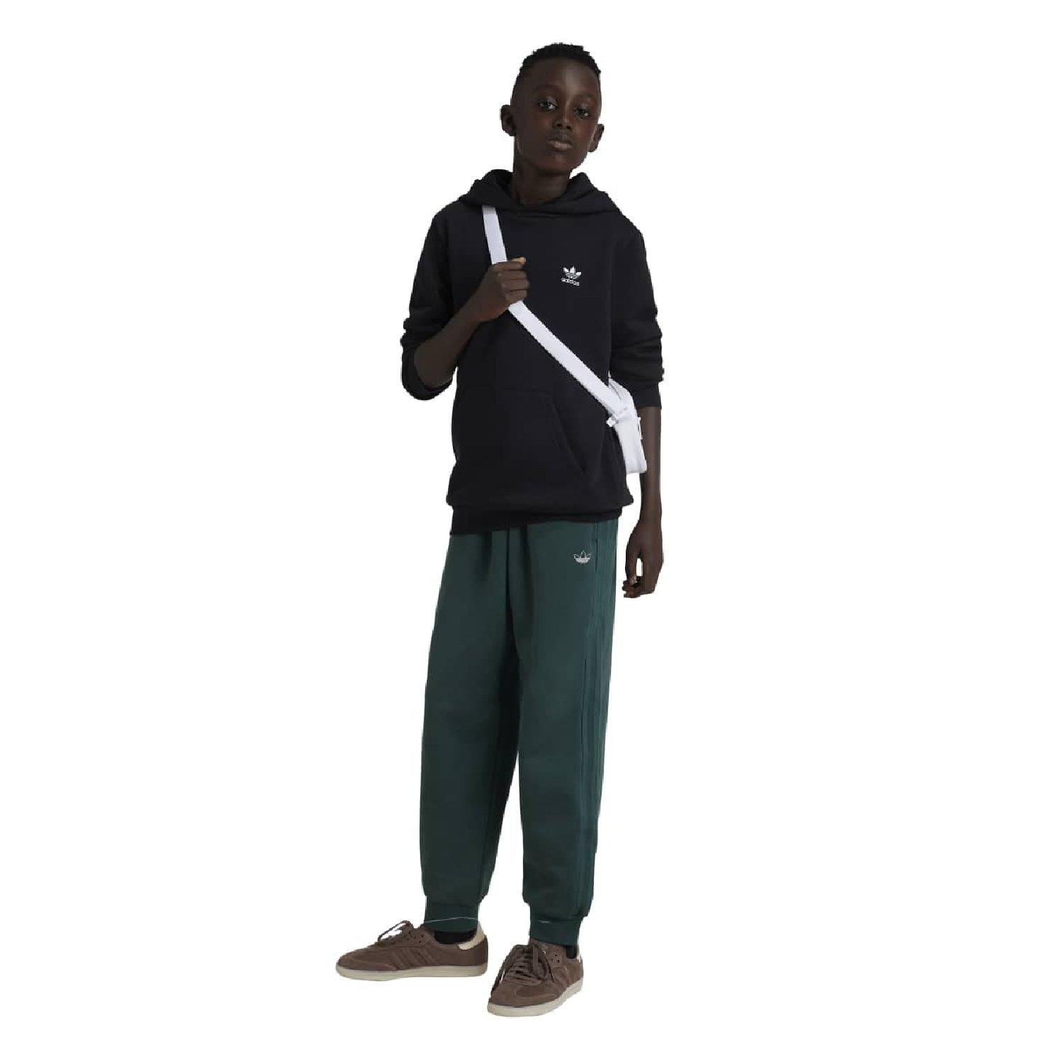 black - adidas Originals - adidas Originals Trefoil Hoodie - 2