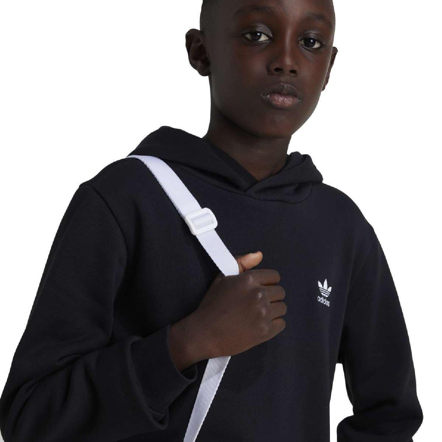 black - adidas Originals - adidas Originals Trefoil Hoodie - 3