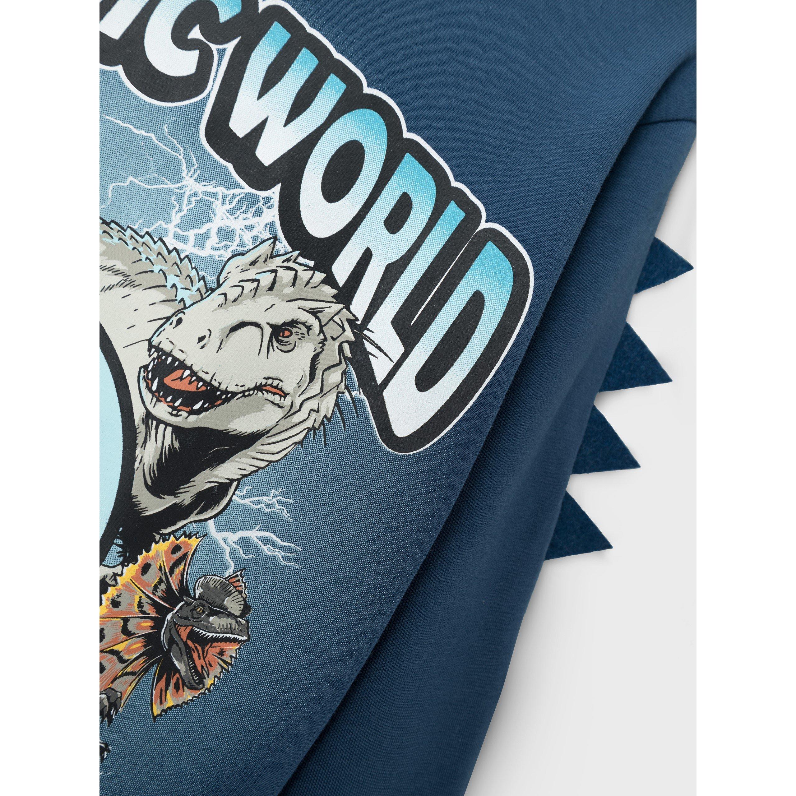 Denim oscuro. - Name It - Jurassic World Long-Sleeve T-Shirt - 5