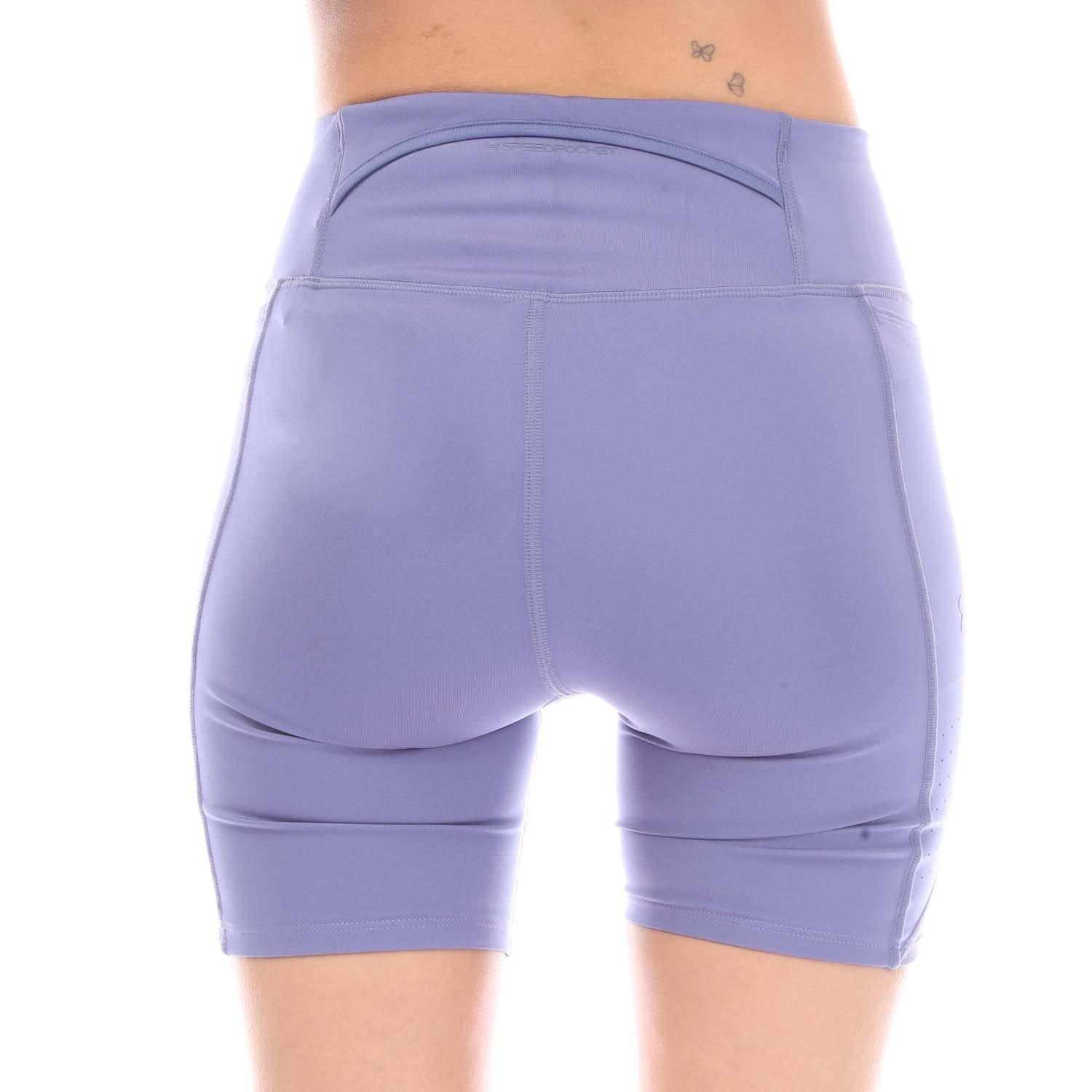 Purple - Under Armour - UA Run Stamina Half Tights Shorts - 2