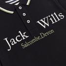 Noir - Jack Wills - Jack Kids Boys Script Tipped Polo Shirt - 3
