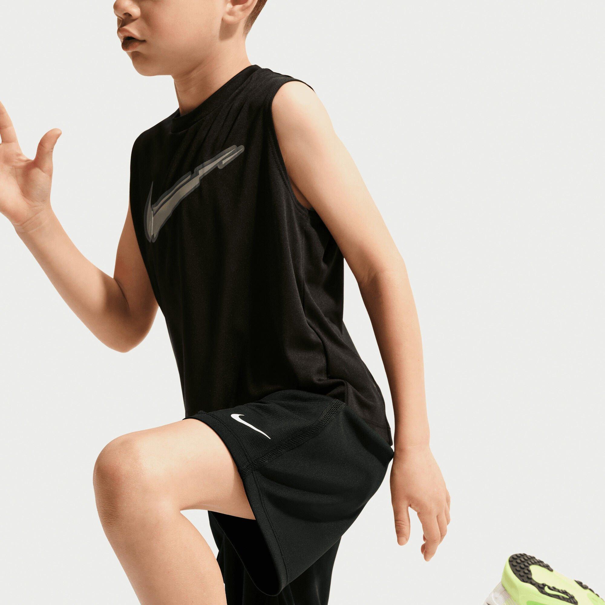 BLACK - Nike - Kids' Multi Woven Shorts - 4