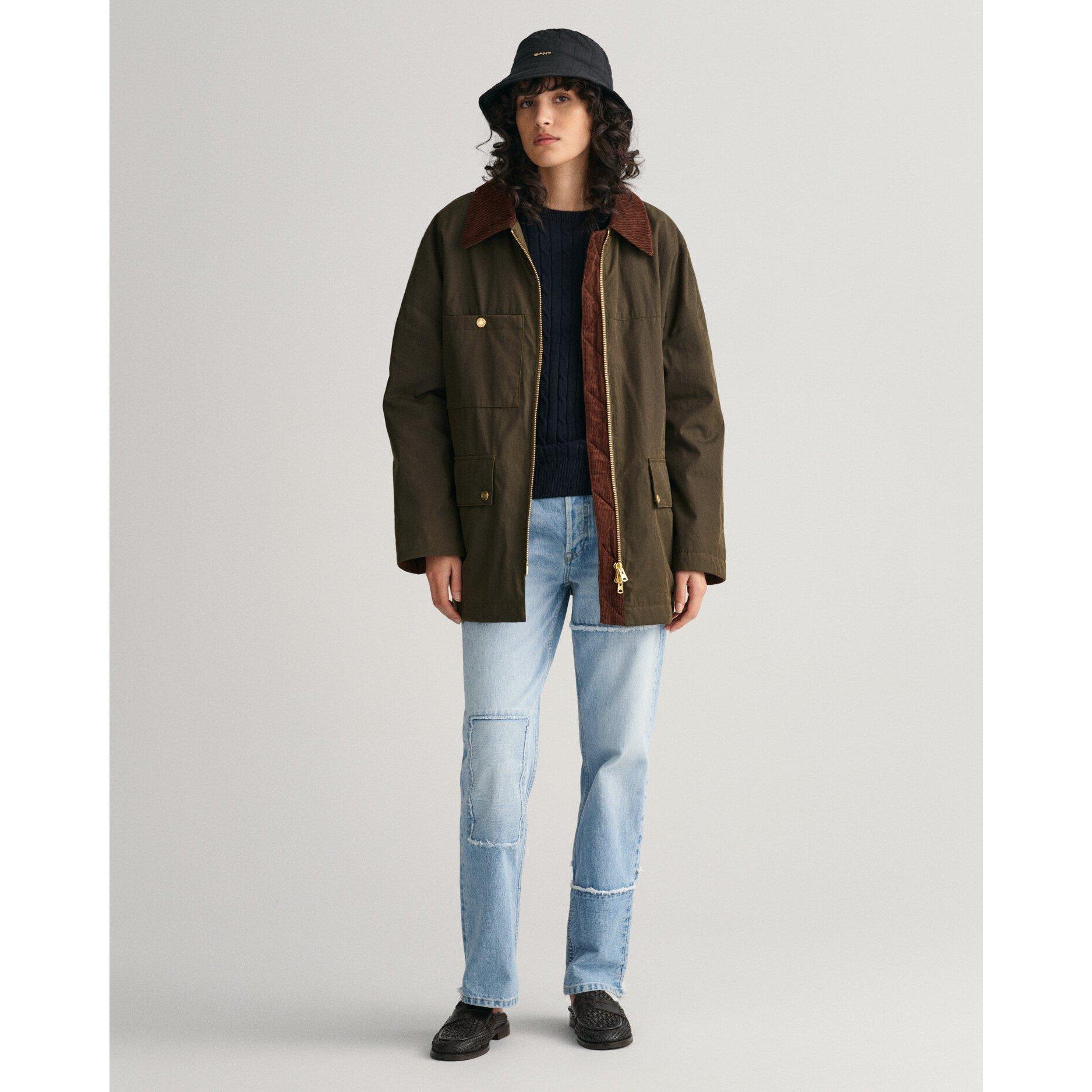 433 Blu Sera - Gant - Stretch Cotton Cable Knit Crew Neck Sweater - 7