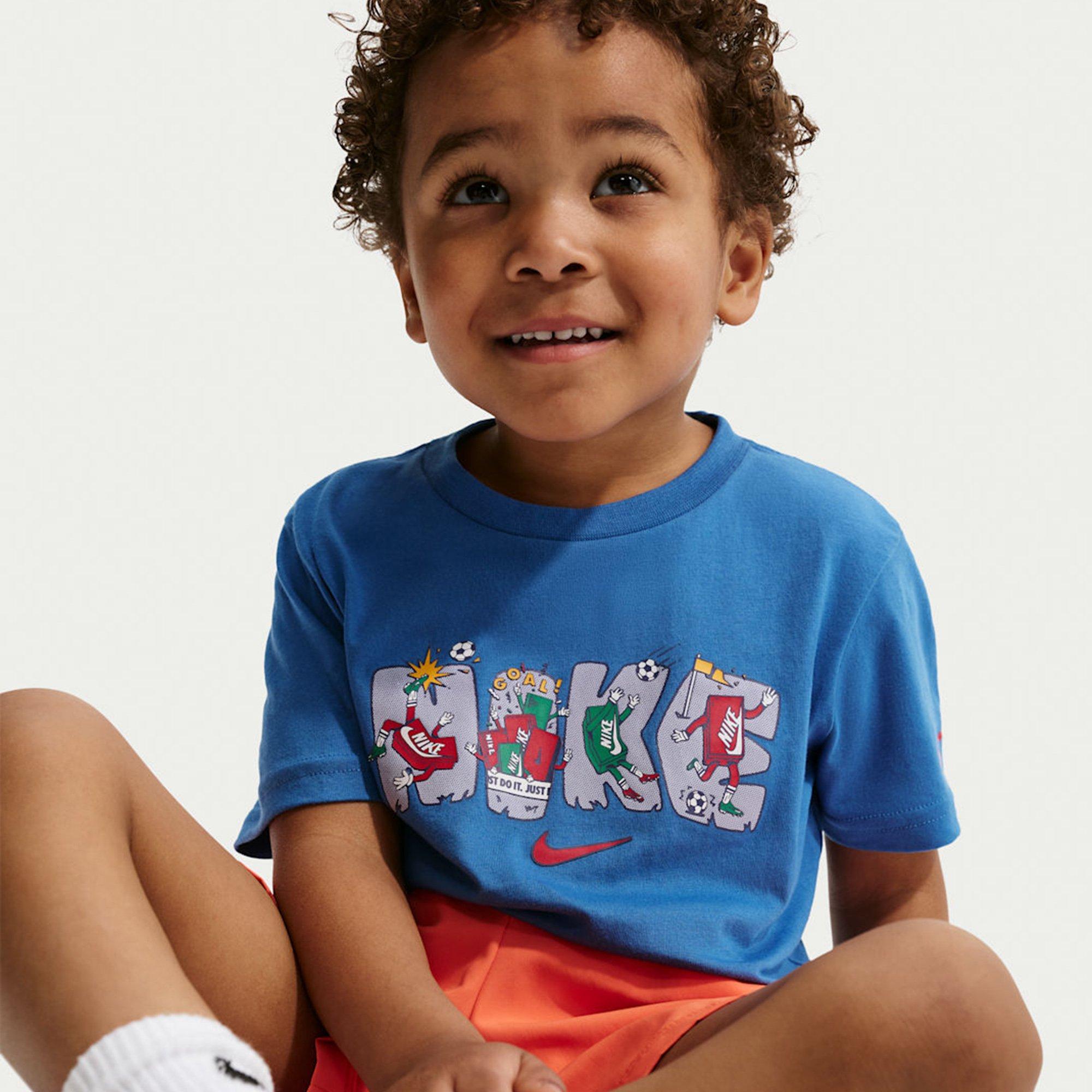 STAR BLUE - Nike - Kids' Boxy T-Shirt - 2
