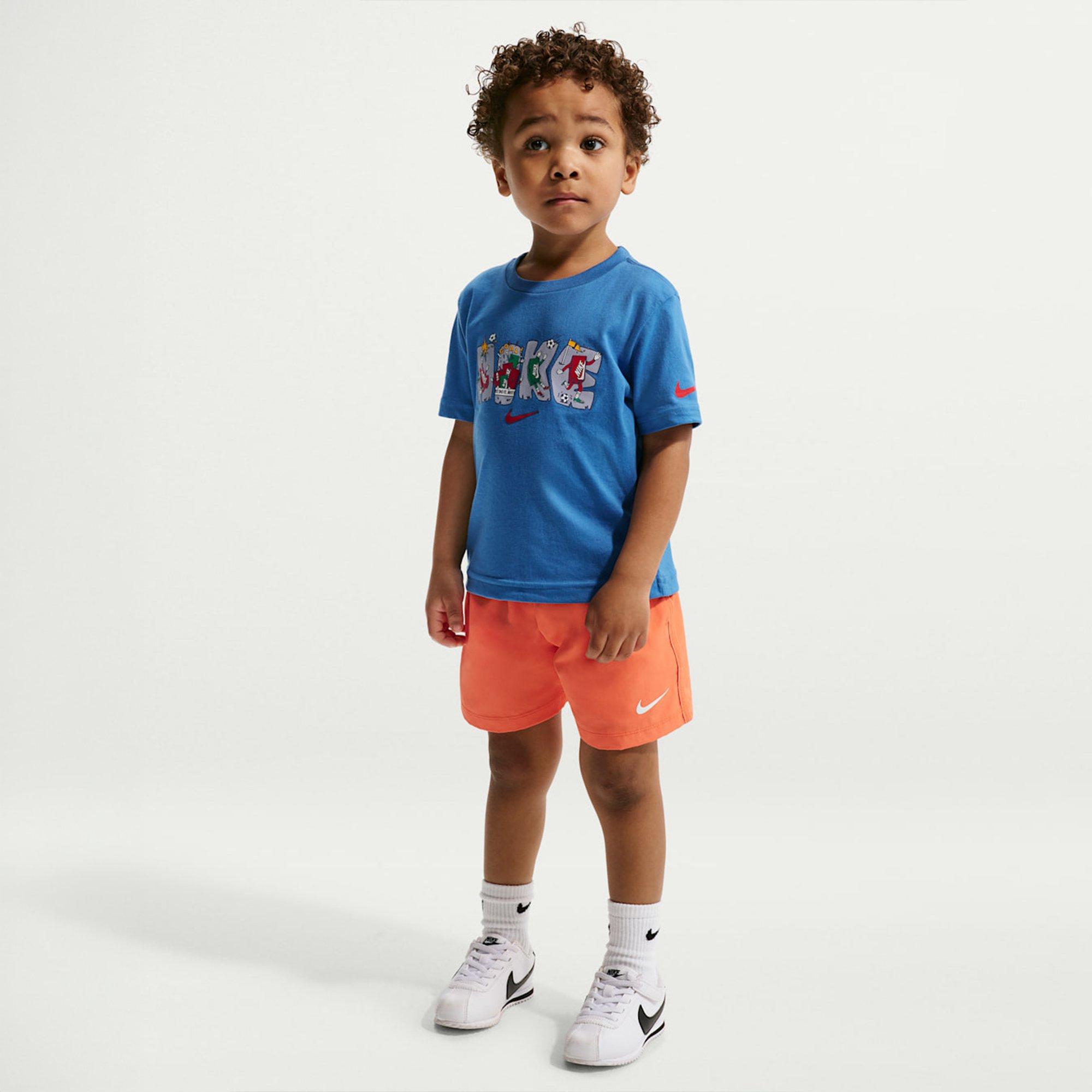 STAR BLUE - Nike - Kids' Boxy T-Shirt - 4