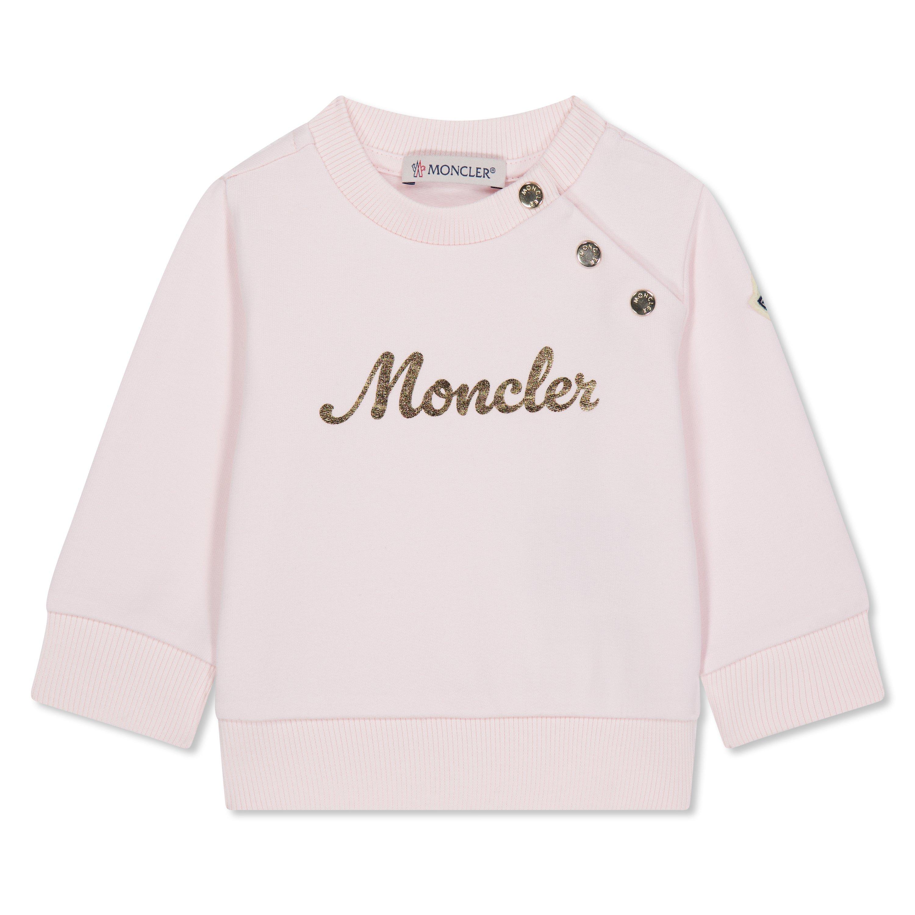 Pink 503 - Moncler - Logo Sweatshirt Infants - 1