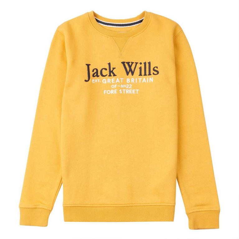 Jaune minéral - Jack Wills - Pullover 'DEVI' nero rosso - 1