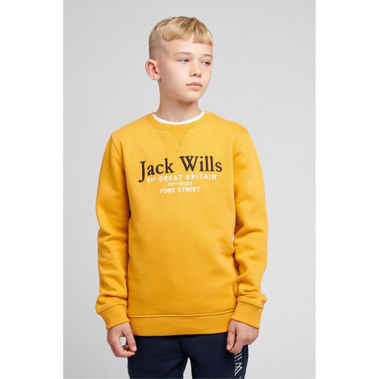 Jaune minéral - Jack Wills - Pullover 'DEVI' nero rosso - 2