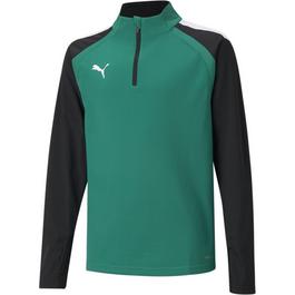 Puma Teamliga quarter Zip Top Jr Fleece Unisex Kids