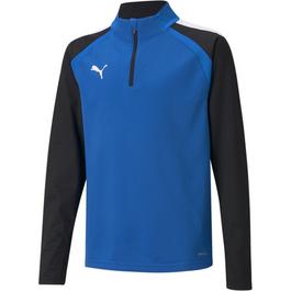 Puma Teamliga quarter Zip Top Jr Fleece Unisex Kids