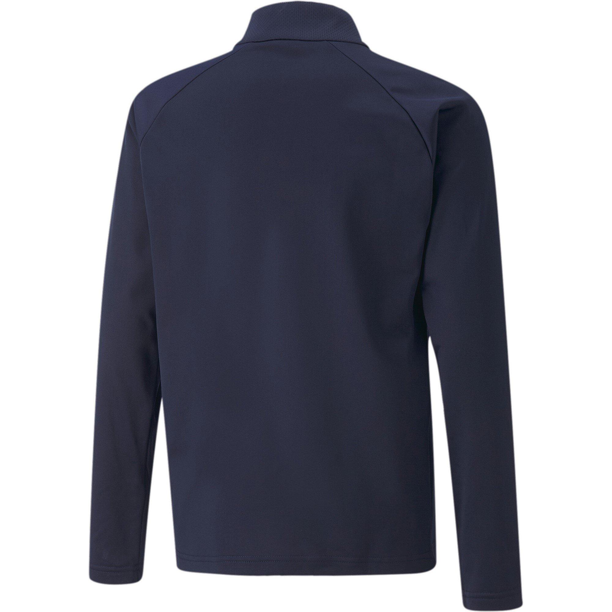 Blue - Puma - Unisex Kids Teamliga 1/4 Zip Fleece - 2