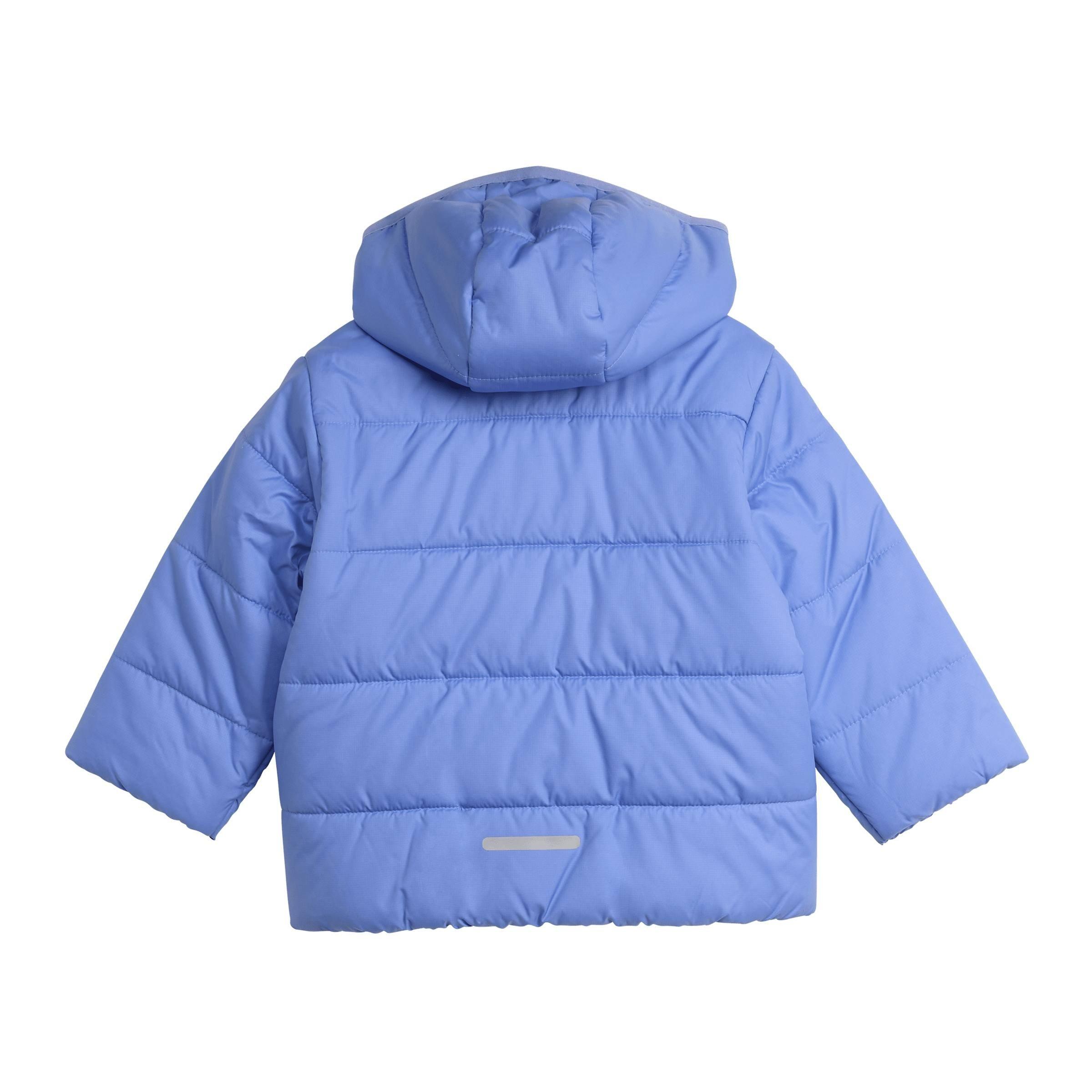 Blue Fusion/Whi - adidas - Kids' Puffer Jacket - 2