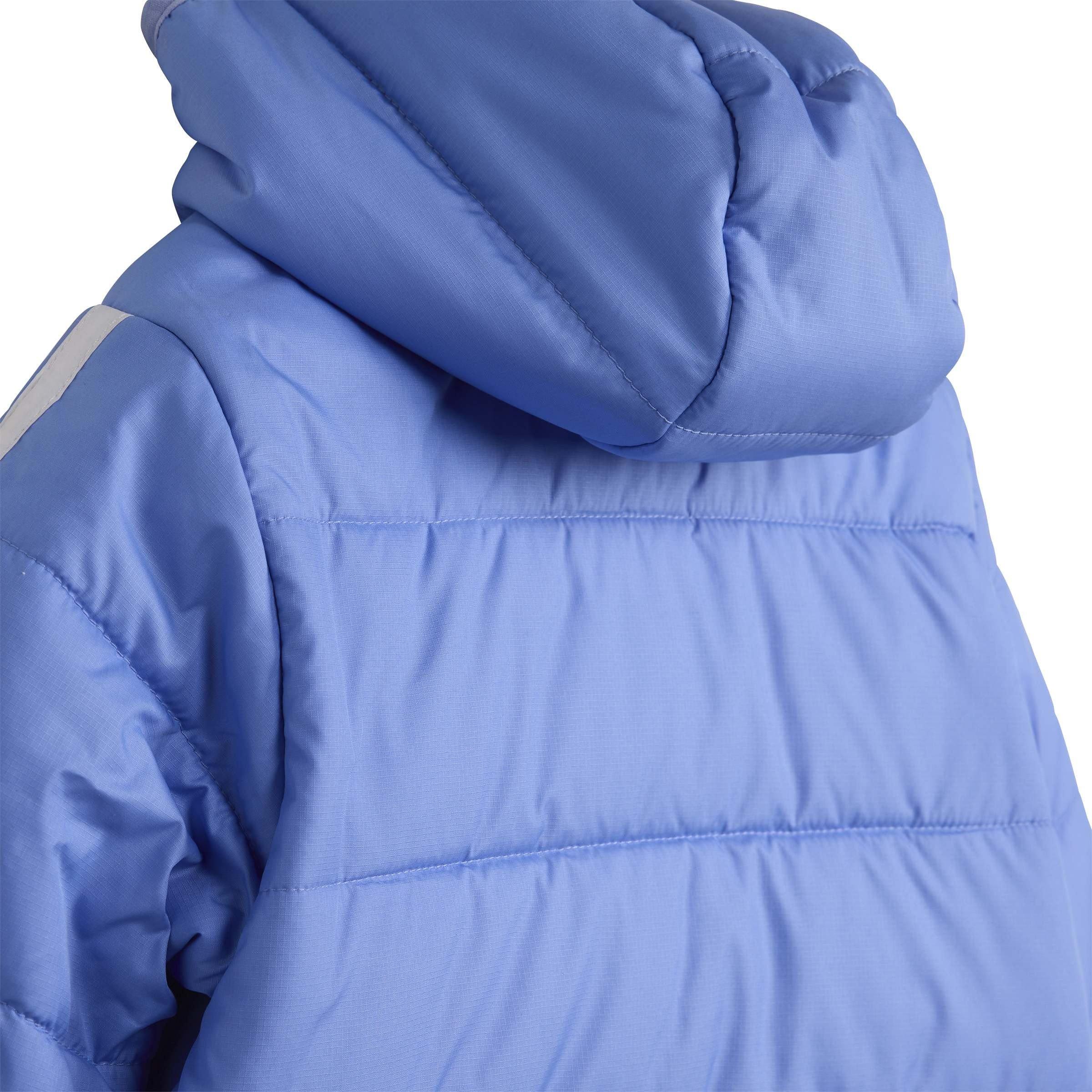 Blue Fusion/Whi - adidas - Kids' Puffer Jacket - 4