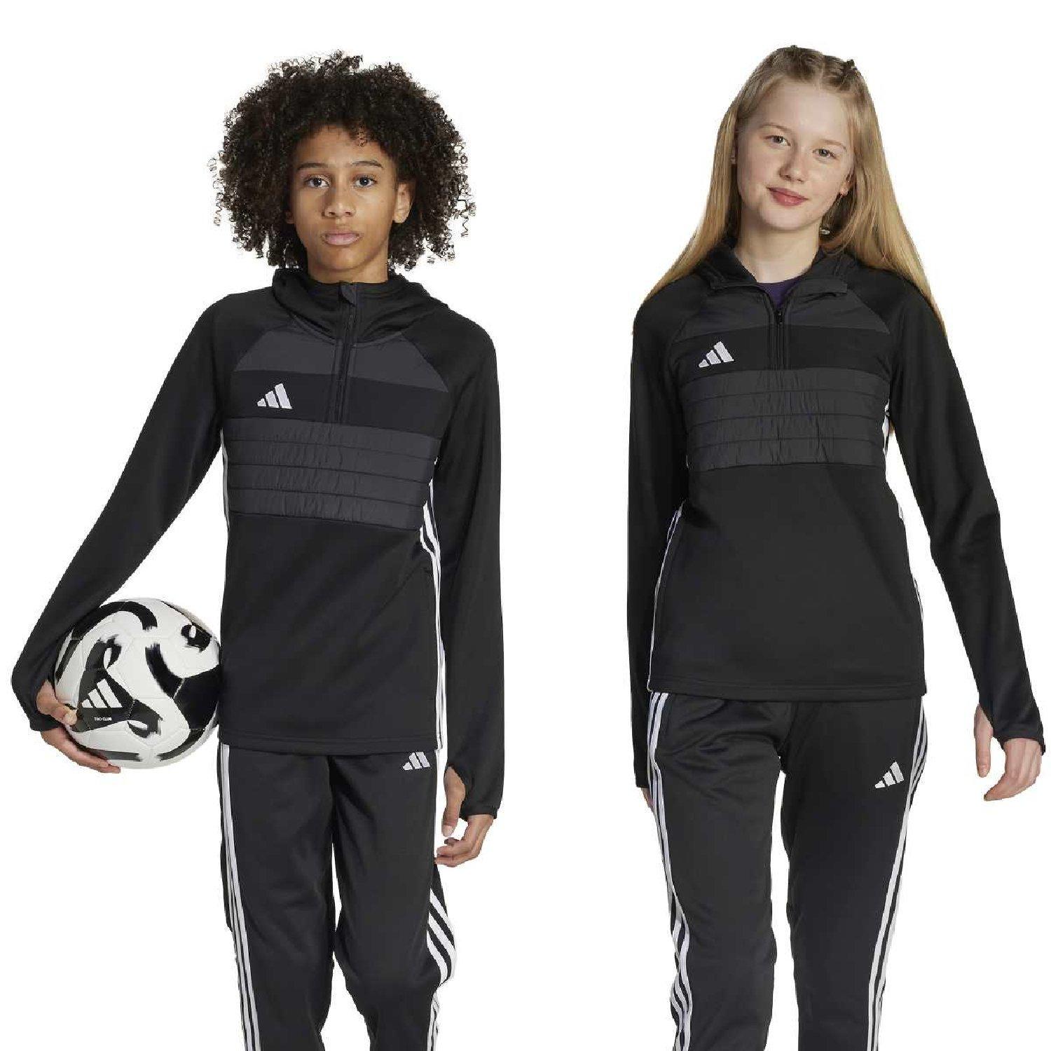 preto - adidas - adidas Tiro 25 Essentials Winterized Training Top - 8