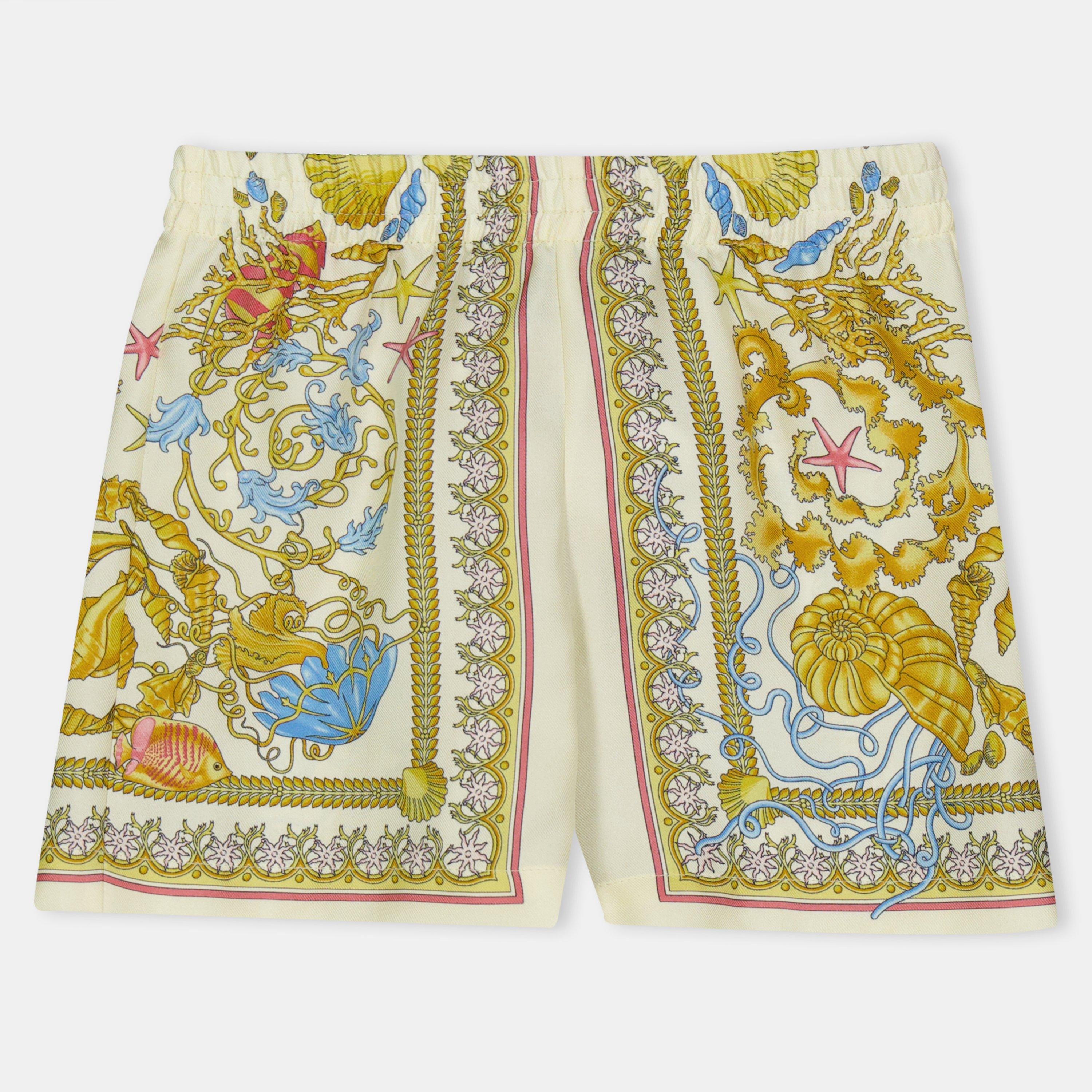 5K640 Multi - Versace - Kids' Woven Tracksuit Shorts - 1