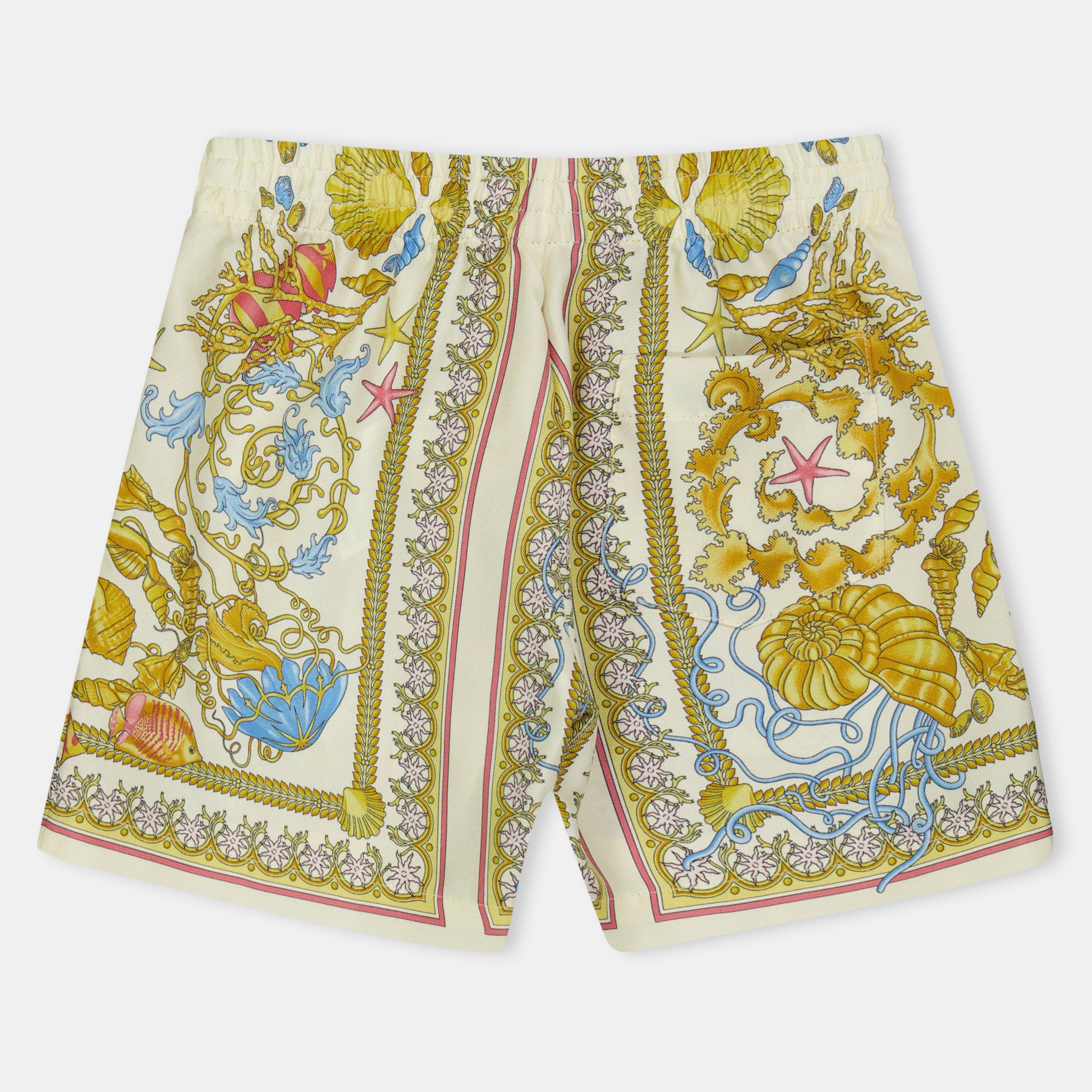 5K640 Multi - Versace - Kids' Woven Tracksuit Shorts - 2