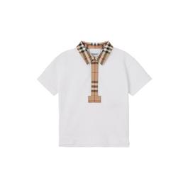 Burberry Johannes Micro Check Polo Shirt