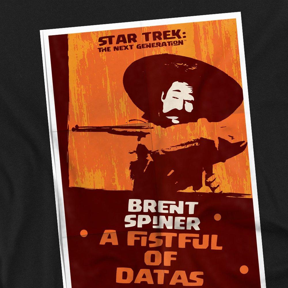 Black - Star Trek - Star Trek TNG Season 6 Episode 8 T Shirt Black - 2