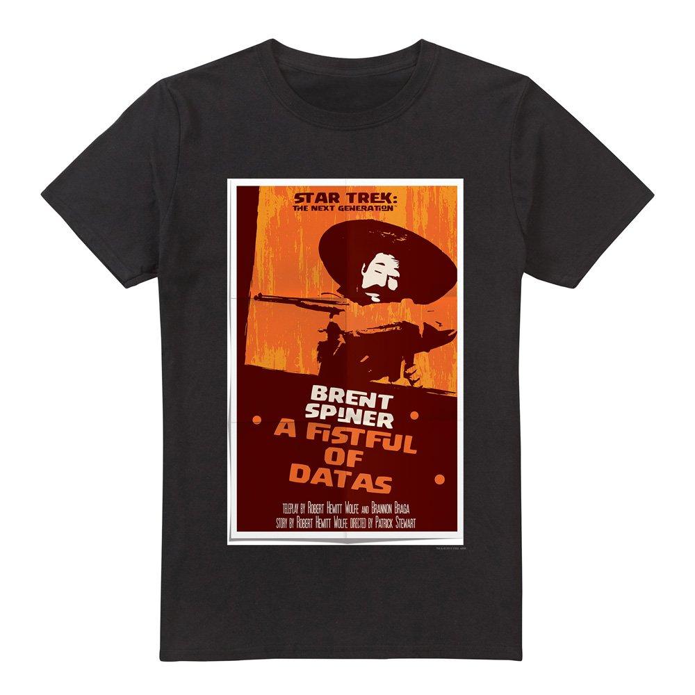 Black - Star Trek - Star Trek TNG Season 6 Episode 8 T Shirt Black - 4