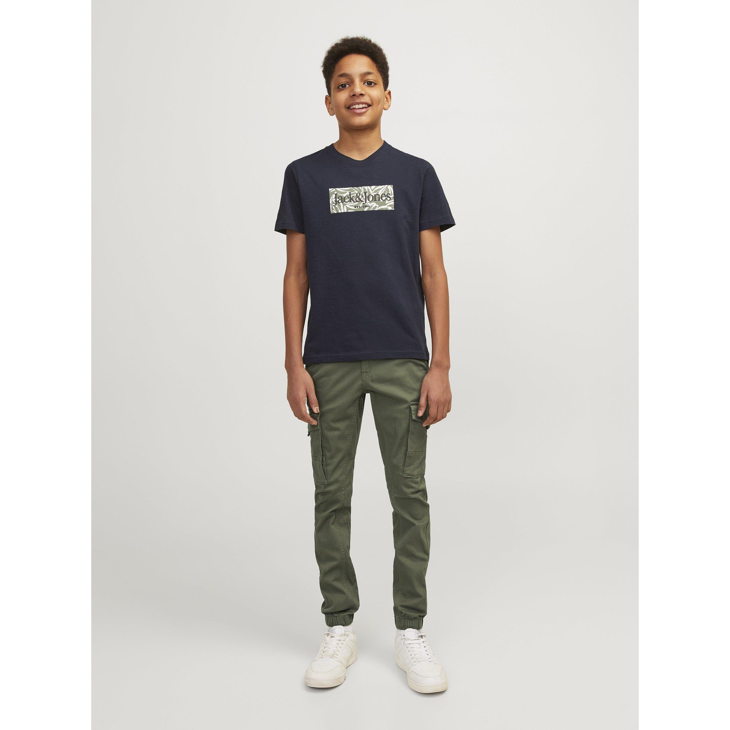 Olive Night - Jack and Jones - Paul Infant Cargo Trousers - 2