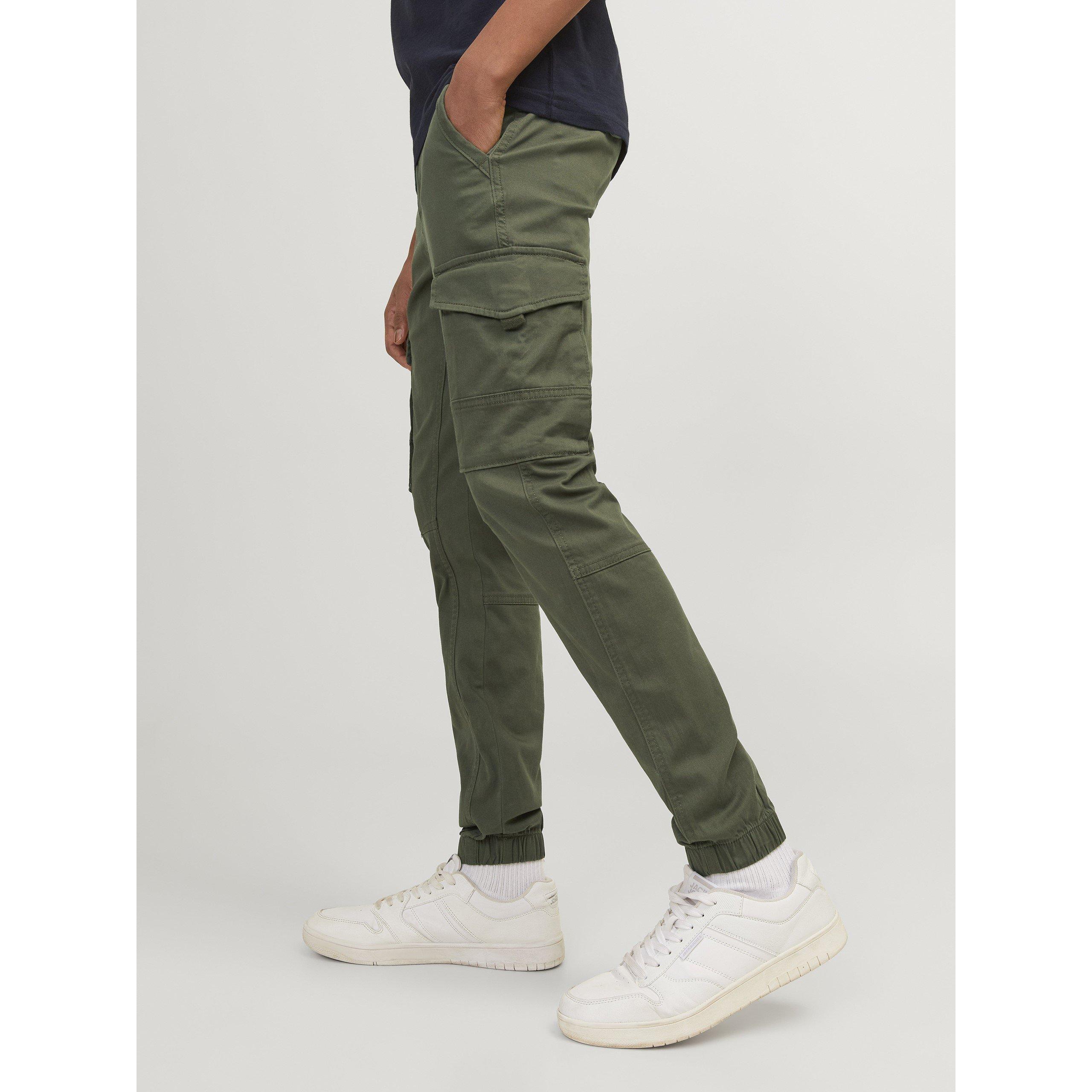 Olive Night - Jack and Jones - Paul Infant Cargo Trousers - 3